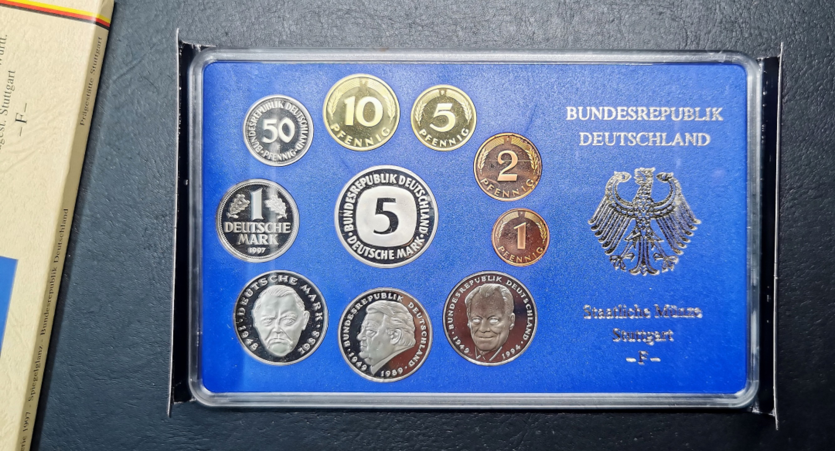 凡希社世界钱币微拍第二百十五期——德奥专场 1997德国精铸PS原厂塑封