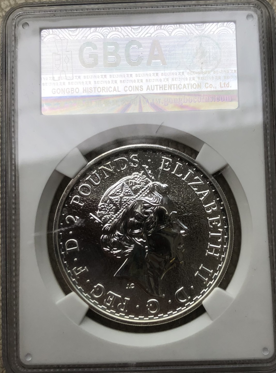 【保诚微拍】第36期  古今中外币章（部分评级）14号晚上七点半自动开拍！！！ 【投资银币】英国 2017年 生肖鸡年 1盎司 银币（31.1克 0.999银）