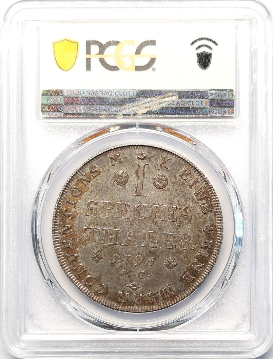 凡希社世界钱币微拍第二百十五期——德奥专场 1795布伦瑞克吕内堡纹章泰勒大银PCGS-MS62