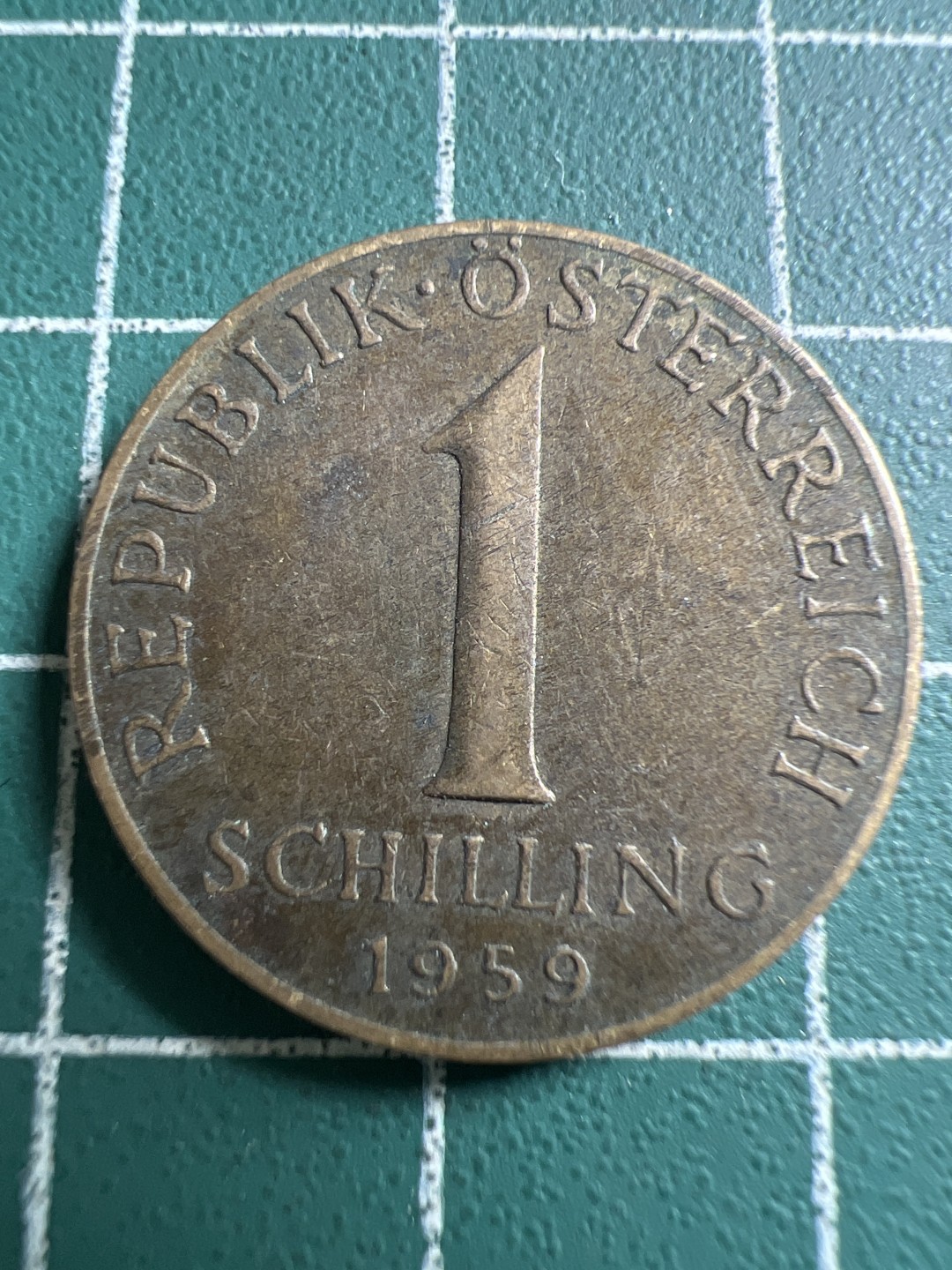 泡泡堂第119期  世界硬币专场（无押金，无佣金，捡漏，全场20包邮，偏远地区除外） 奥地利1959年一先令