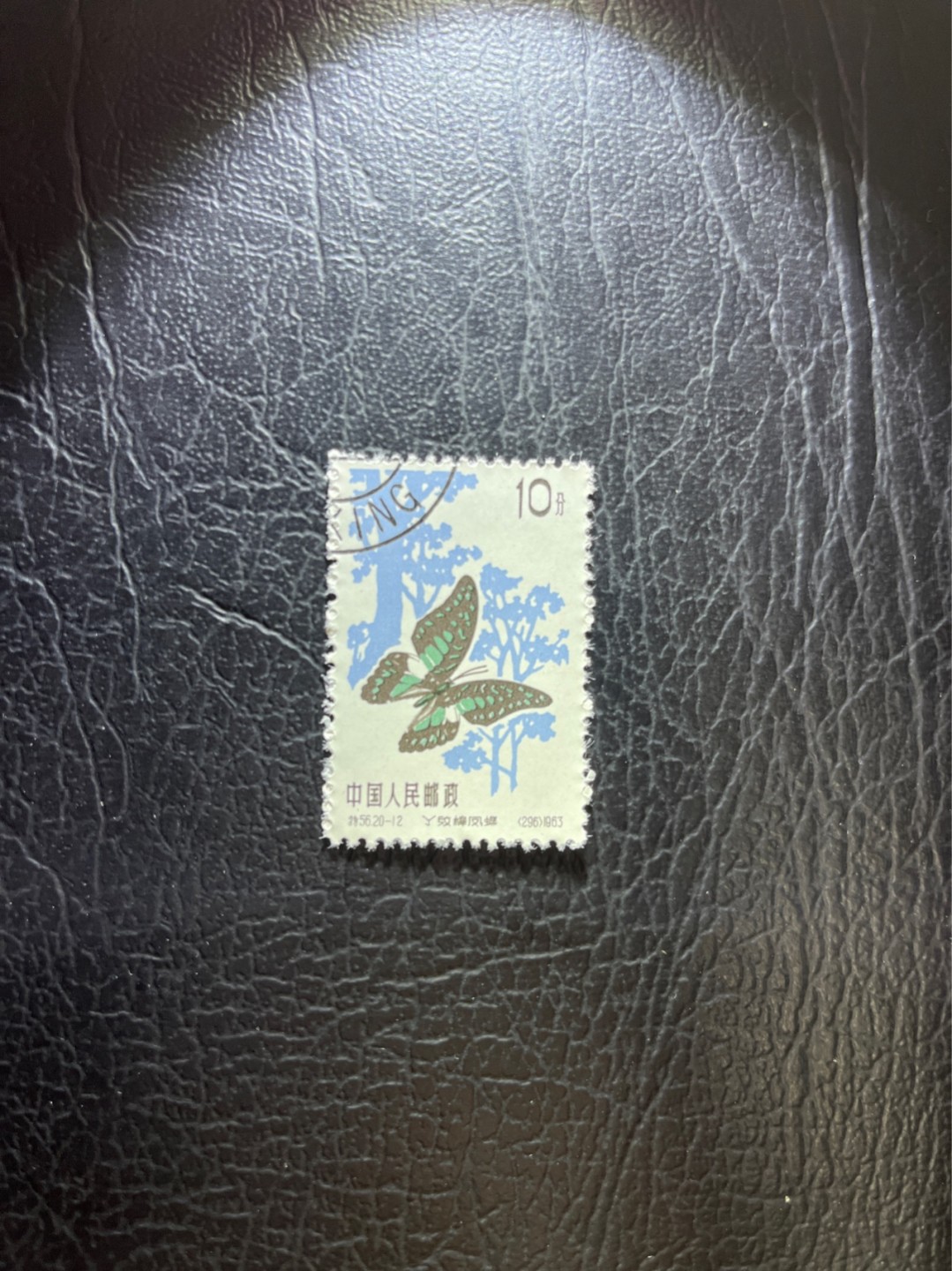 洪涛臻品 精选邮票限时拍卖第五十四期 特56蝴蝶盖销  20-12一枚，版撕全品嘎嘎绝，钢戳，面艳胶白，六珍之一，非常受欢迎的品种，新票价格高，盖销全品不要错过