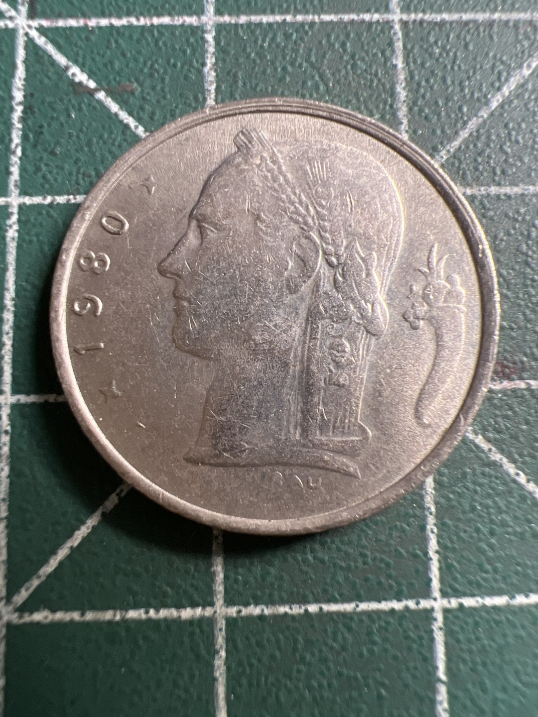 泡泡堂第117期  世界硬币专场（无押金，无佣金，捡漏，全场20包邮，偏远地区除外） 比利时一法