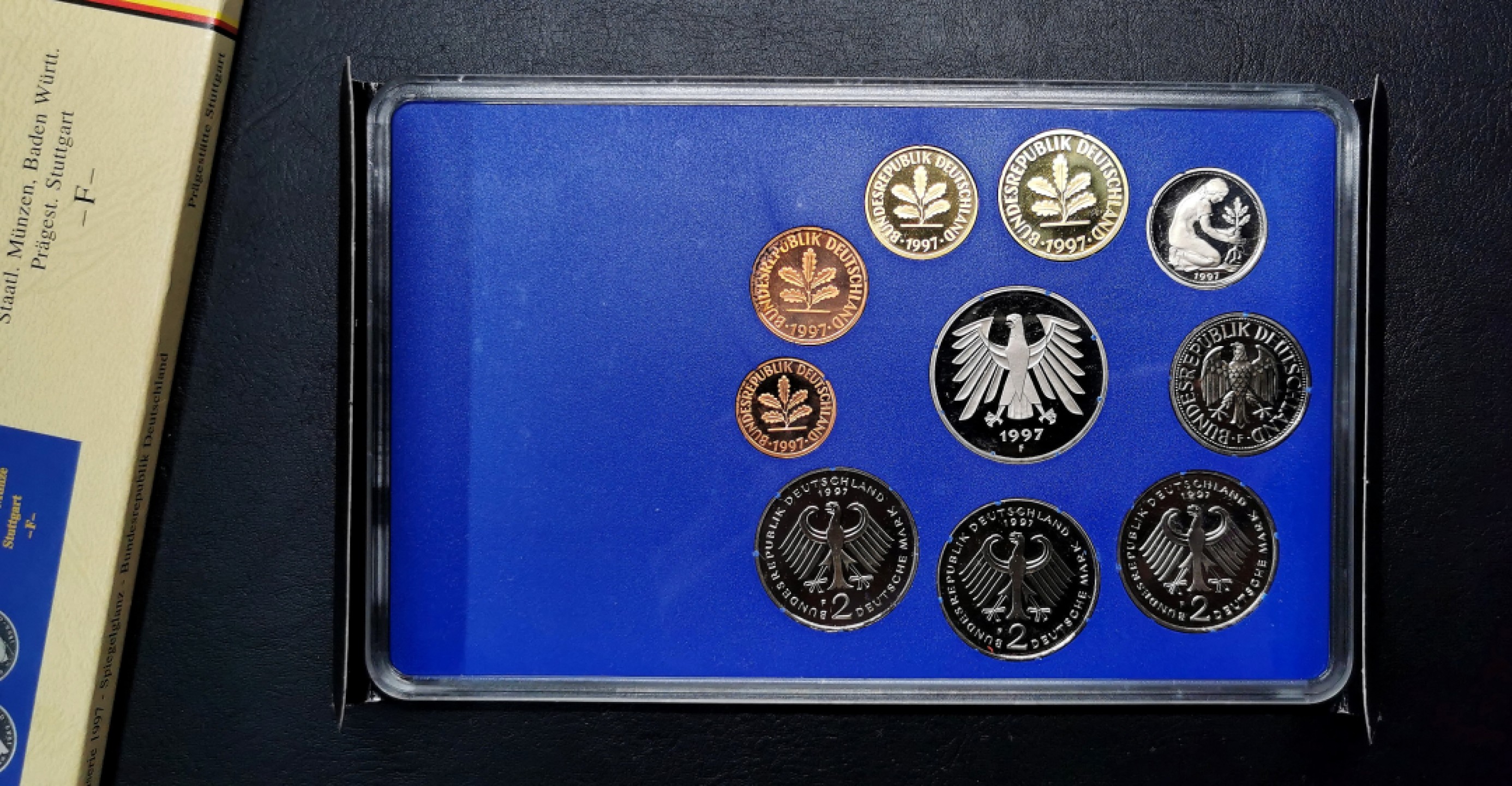 凡希社世界钱币微拍第二百十五期——德奥专场 1997德国精铸PS原厂塑封