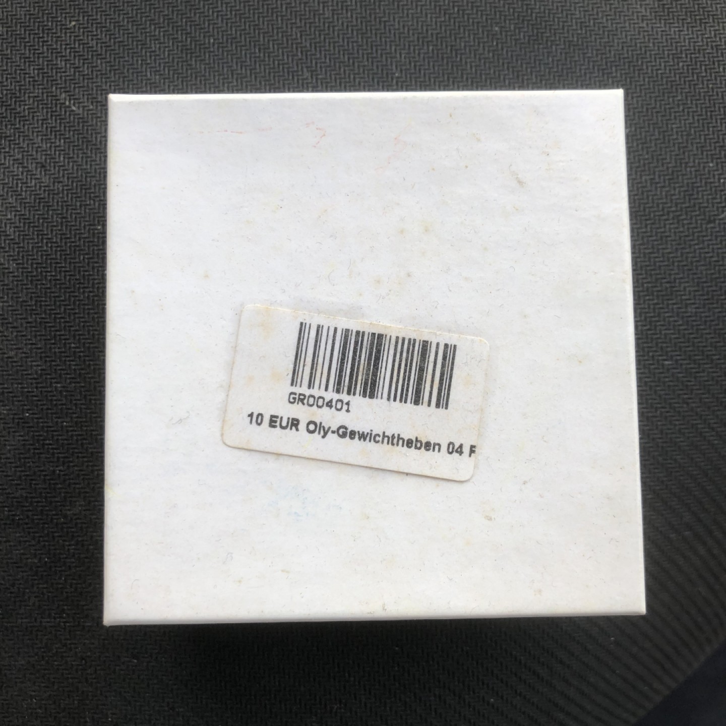 【保诚微拍】第36期  古今中外币章（部分评级）14号晚上七点半自动开拍！！！ 希腊2004年第28届雅典夏季奥运会-举重 10欧元 1盎司精制银币（34克，92.5%银）
