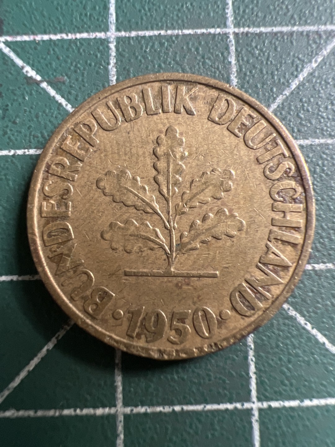 泡泡堂第142期  世界硬币专场（无押金，无佣金，捡漏，全场20包邮，偏远地区除外） 德国1950年十分