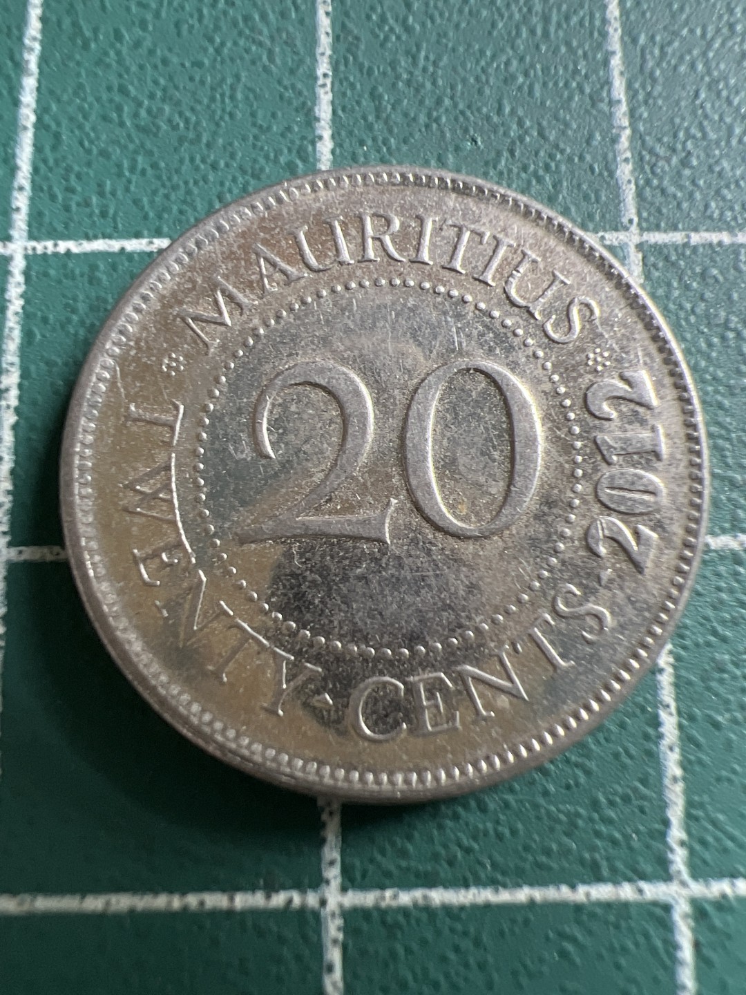 泡泡堂第119期  世界硬币专场（无押金，无佣金，捡漏，全场20包邮，偏远地区除外） 毛里求斯20分