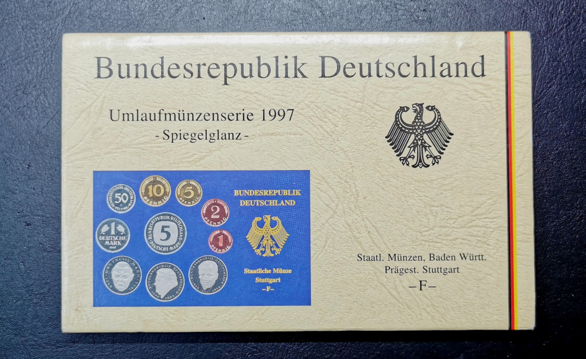 凡希社世界钱币微拍第二百十五期——德奥专场 1997德国精铸PS原厂塑封