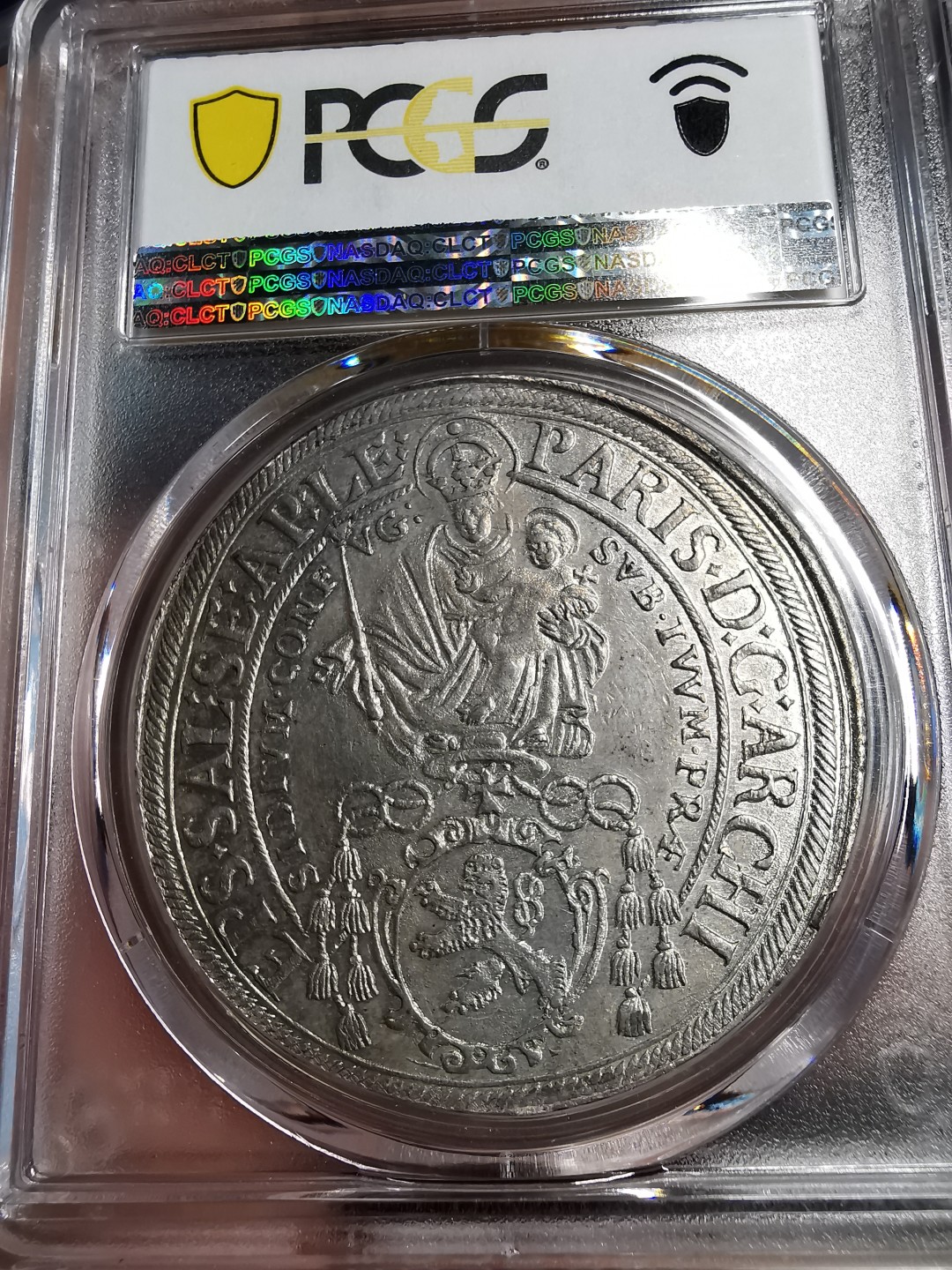 凡希社世界钱币微拍第二百十五期——德奥专场 1625萨尔茨堡帕里斯主教泰勒PCGS-MS62淡彩银光充沛！