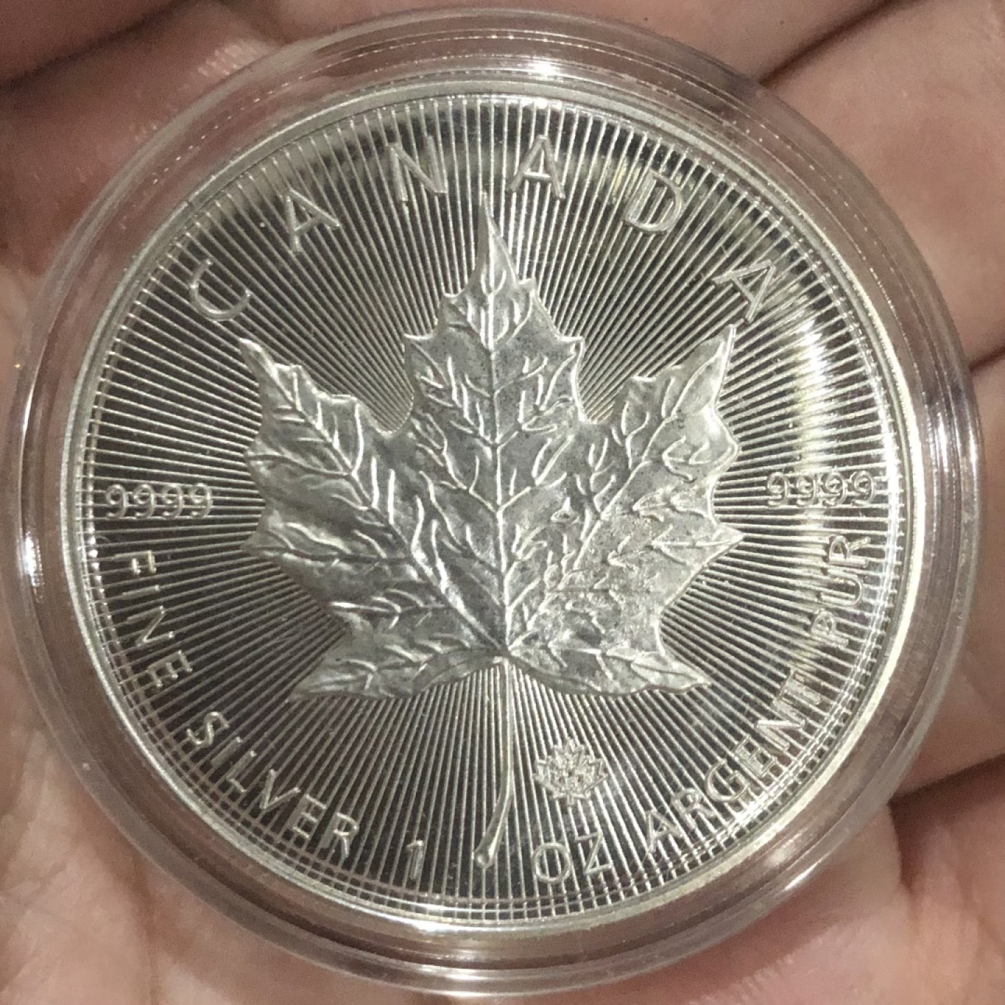 【保诚微拍】第36期  古今中外币章（部分评级）14号晚上七点半自动开拍！！！ 【投资银币】加拿大 2021年 枫叶 投资银币（1盎司31.1克，0.9999银）