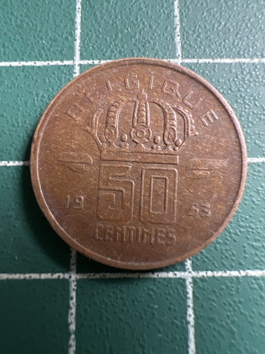 泡泡堂第142期  世界硬币专场（无押金，无佣金，捡漏，全场20包邮，偏远地区除外） 比利时五十分