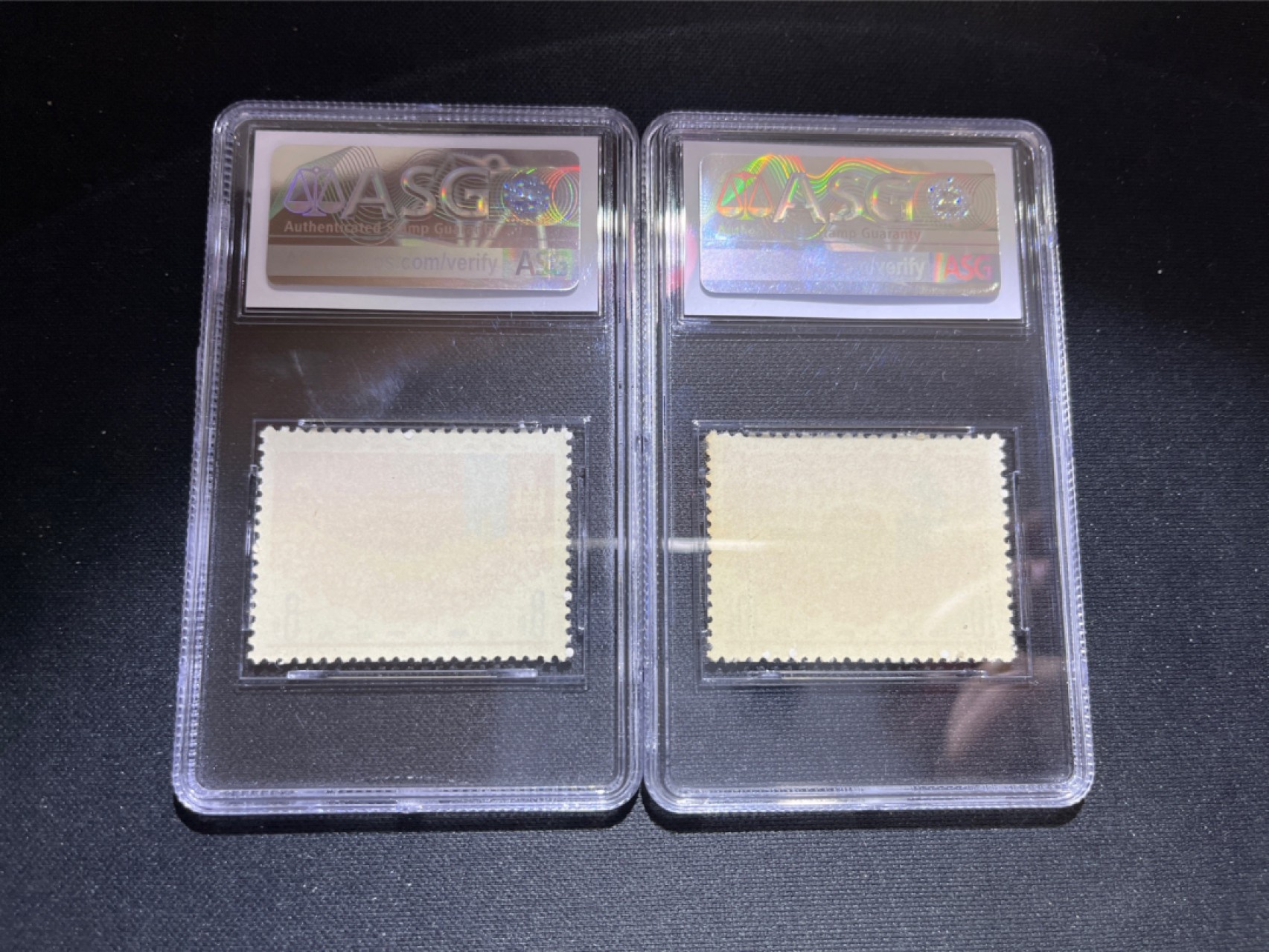 洪涛臻品 精选邮票限时拍卖第六十二期 纪89蒙古新全  ASG85OG 最严格时期，背胶圆润，一次性出分，老纪特高价经典票。高配版85分，可以砸壳搏90分，能评级的全品资源十分有限，随着ASG评级的深入，85分及以上的全品蒙古必将一飞冲天，一票难求。ASG评级处于初级阶段，未来市场潜力巨大，注意提前囤精品货