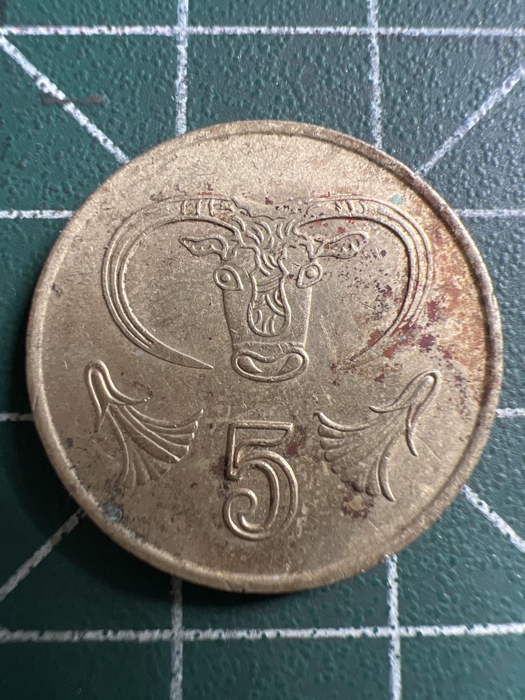 泡泡堂第142期  世界硬币专场（无押金，无佣金，捡漏，全场20包邮，偏远地区除外） 塞浦路斯五分