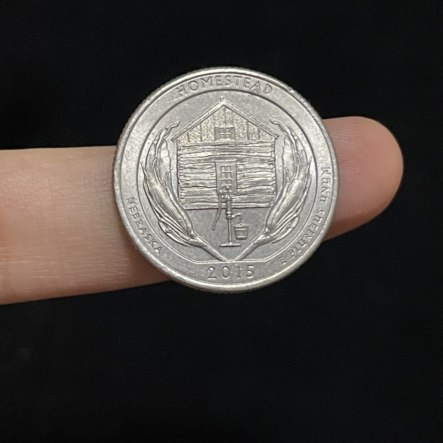 外国硬币0元起拍（5） 美国 国家公园币纪念币 2015年25美分