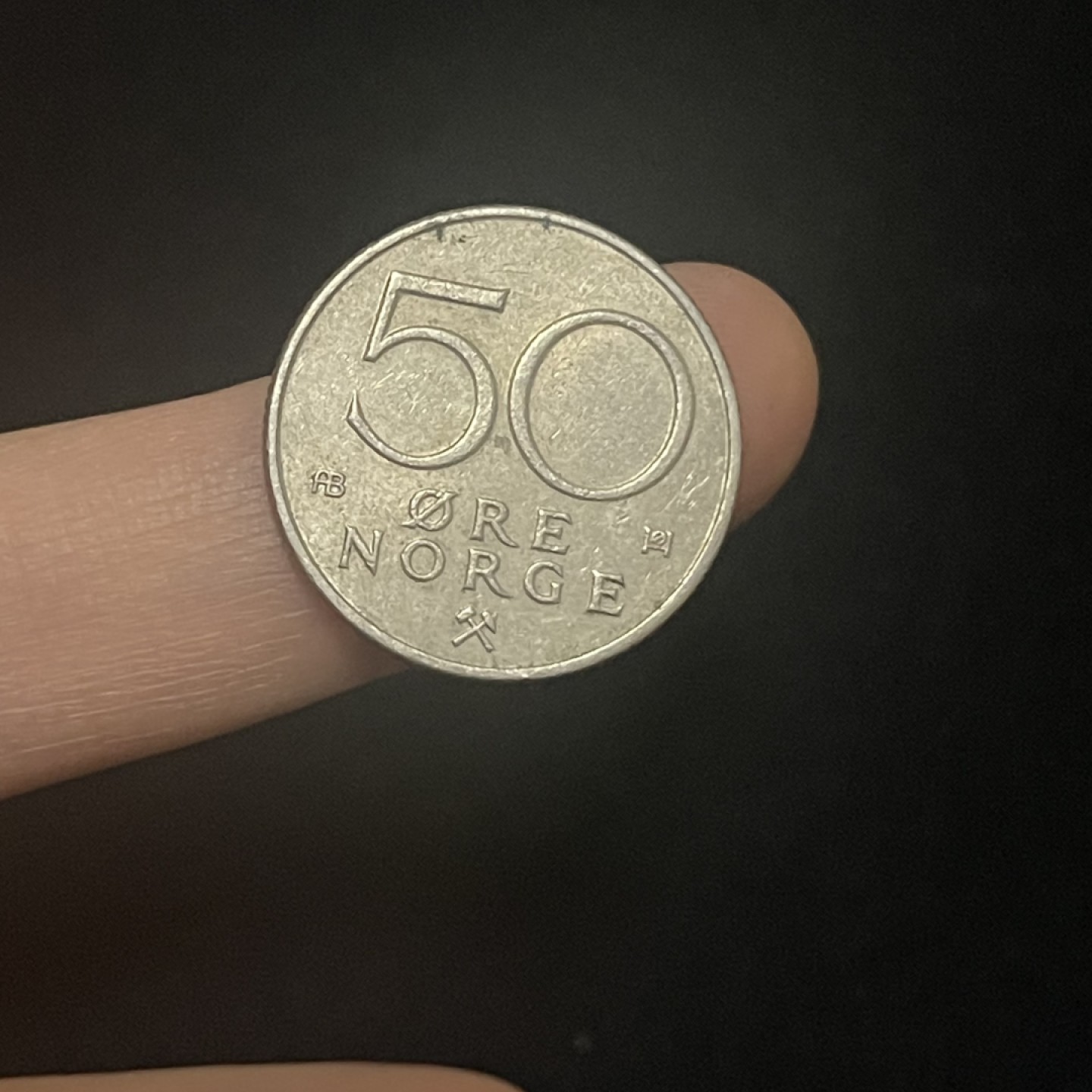 外国硬币0元起拍（5） 挪威50欧尔