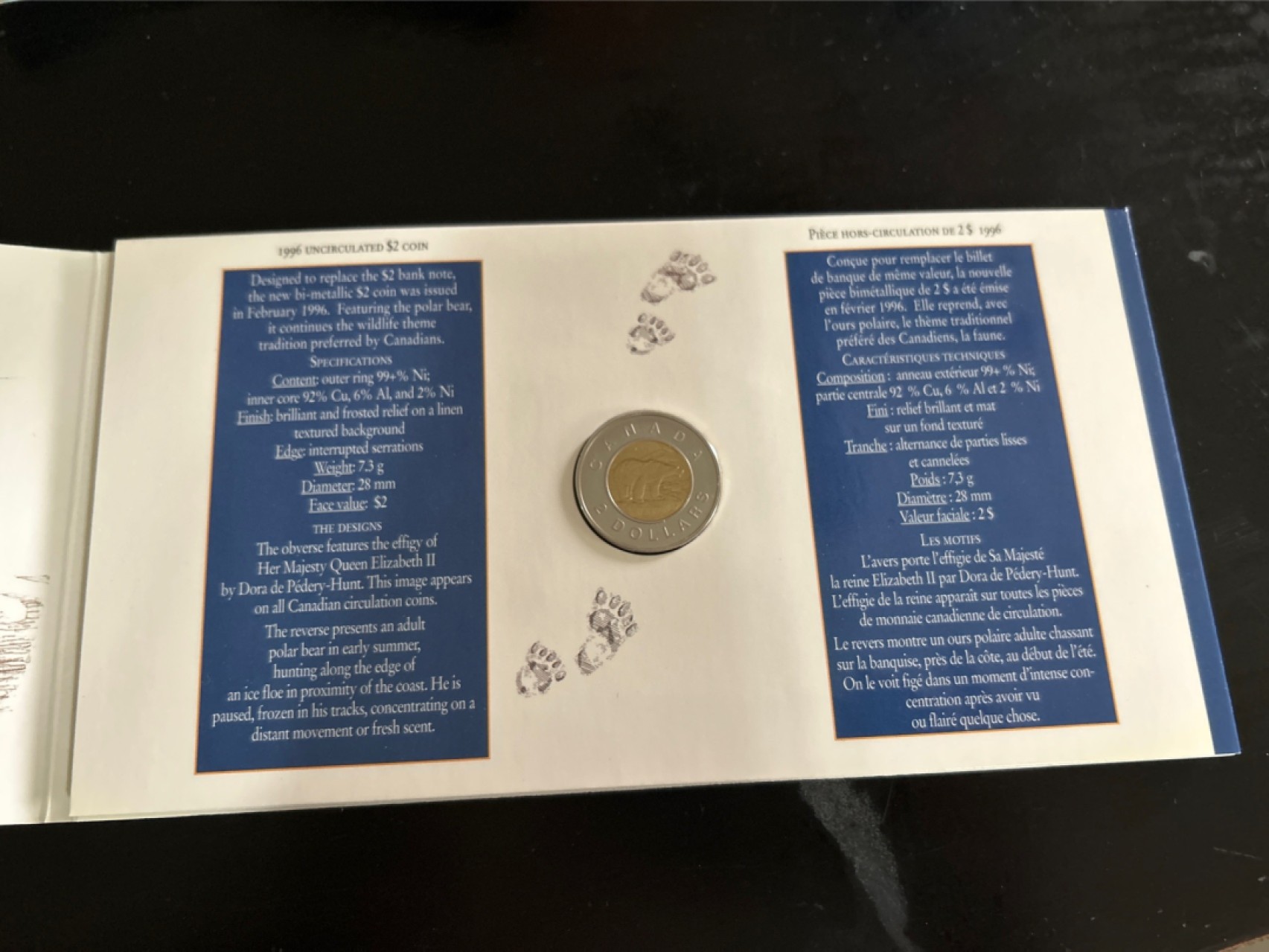 收藏联盟Quantum Auction 第201期拍卖 硬币场 1996年加拿大 2元硬币和纸币套装