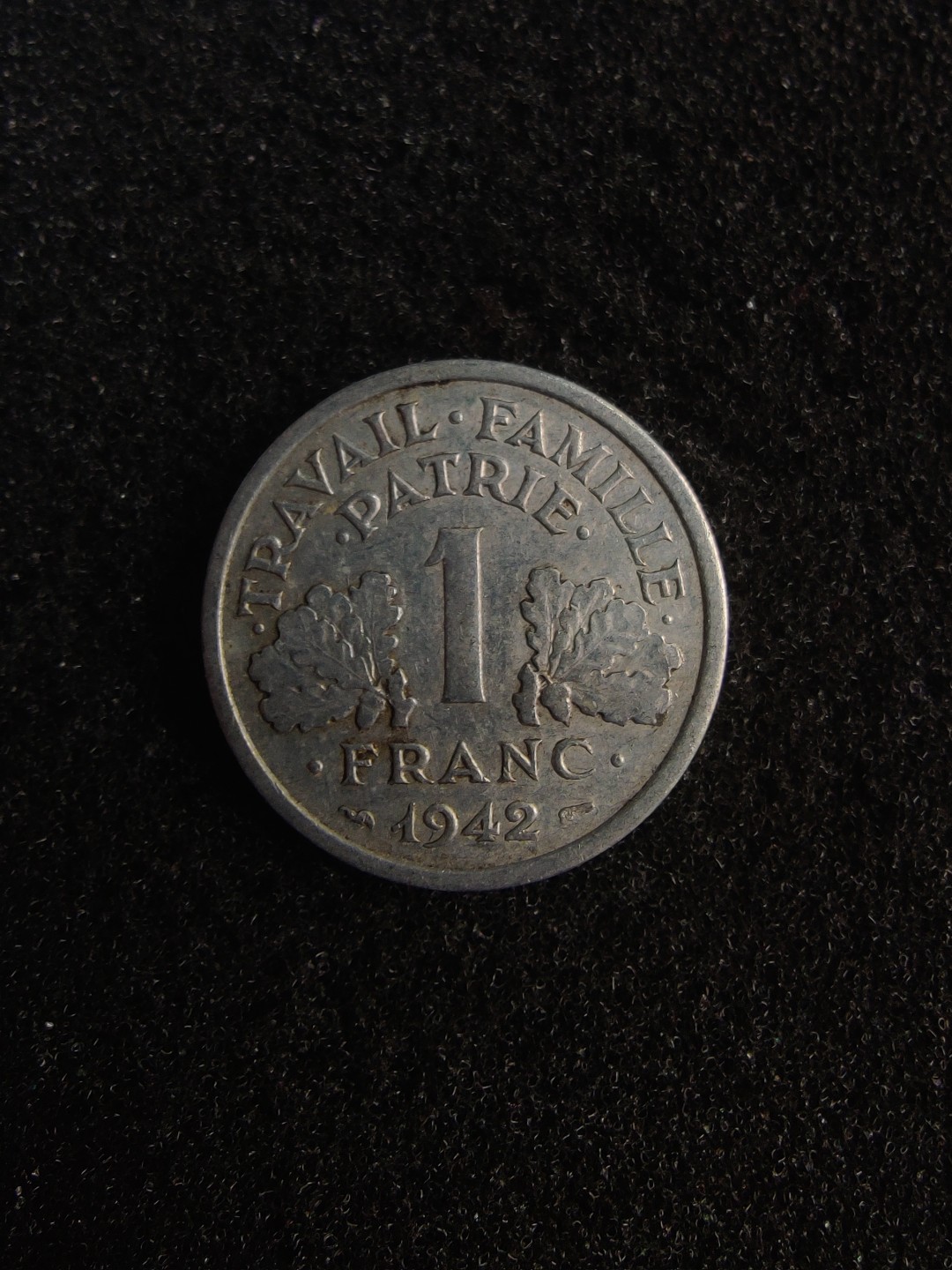 ♥一只鱼（世界钱币第五期） 法国1法郎