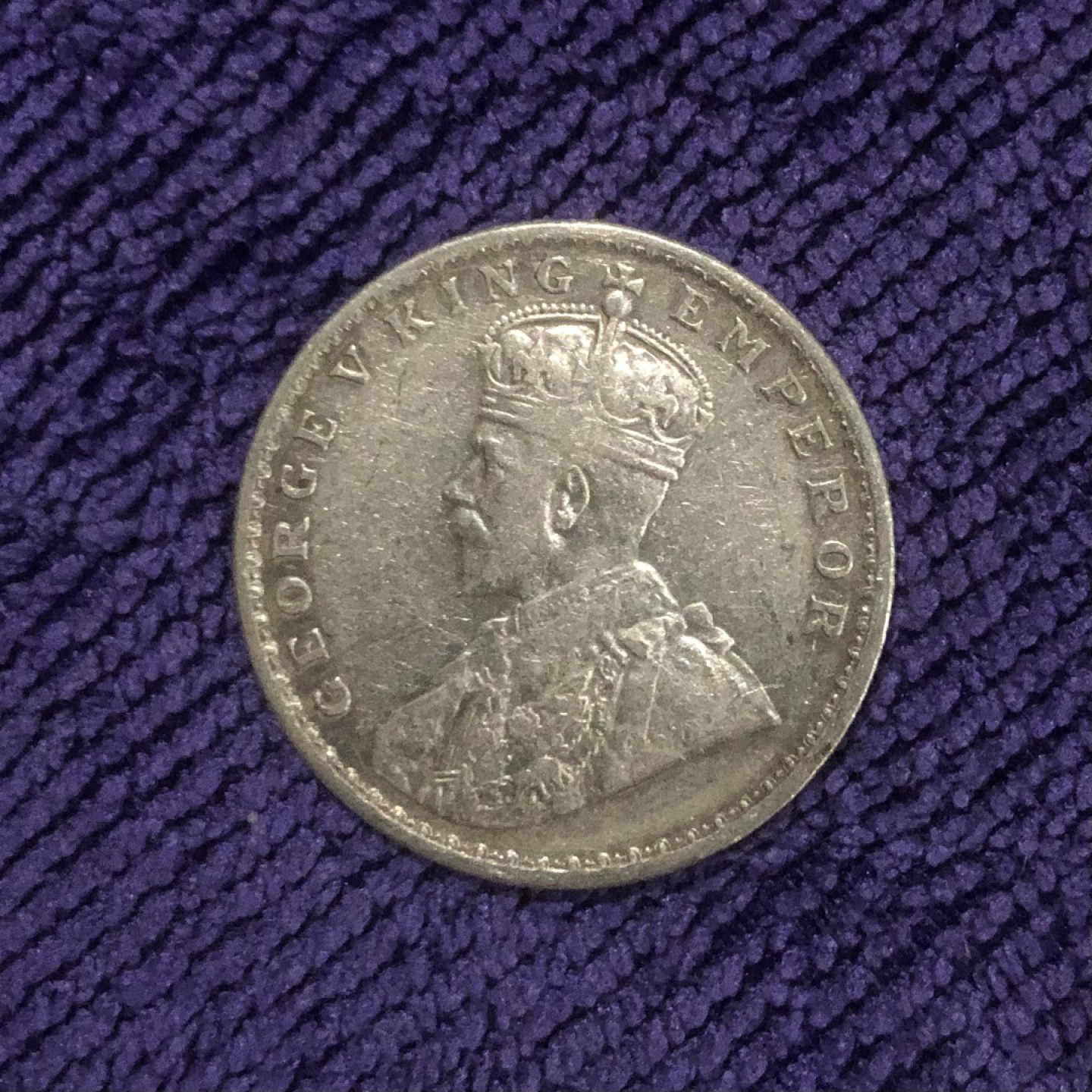 【保诚微拍】第36期  古今中外币章（部分评级）14号晚上七点半自动开拍！！！ 英属印度 1912年 乔治五世 1卢比 银币（11.66克，91.7%银）