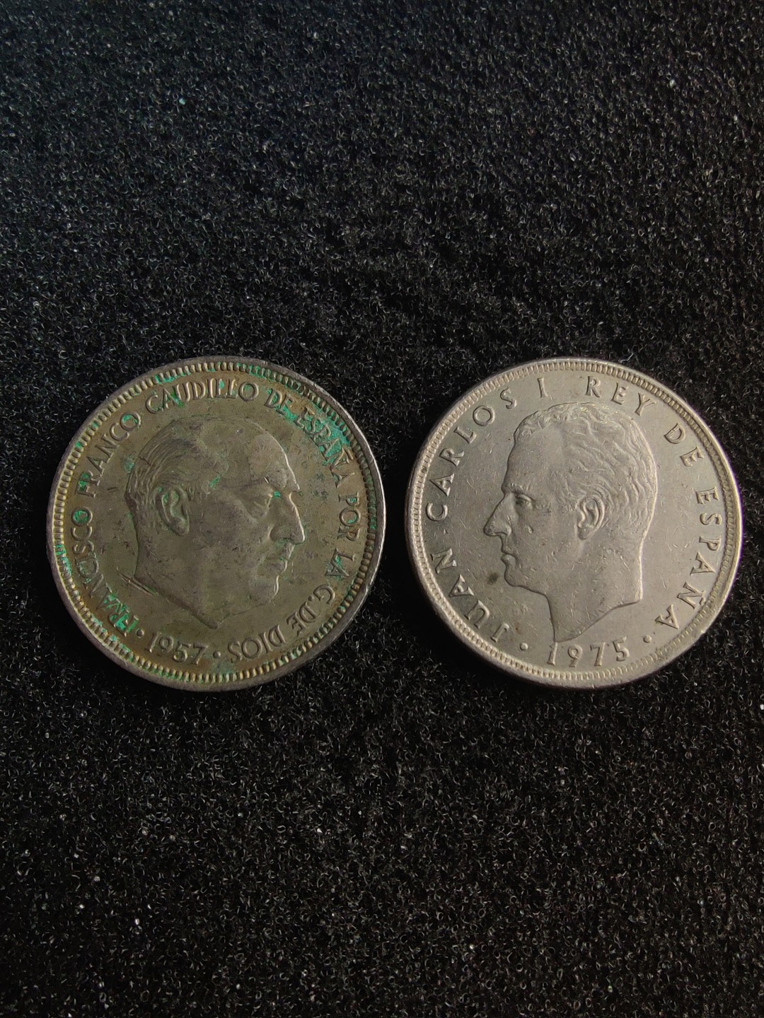 ♥一只鱼（世界钱币第五期） 西班牙5比塞塔