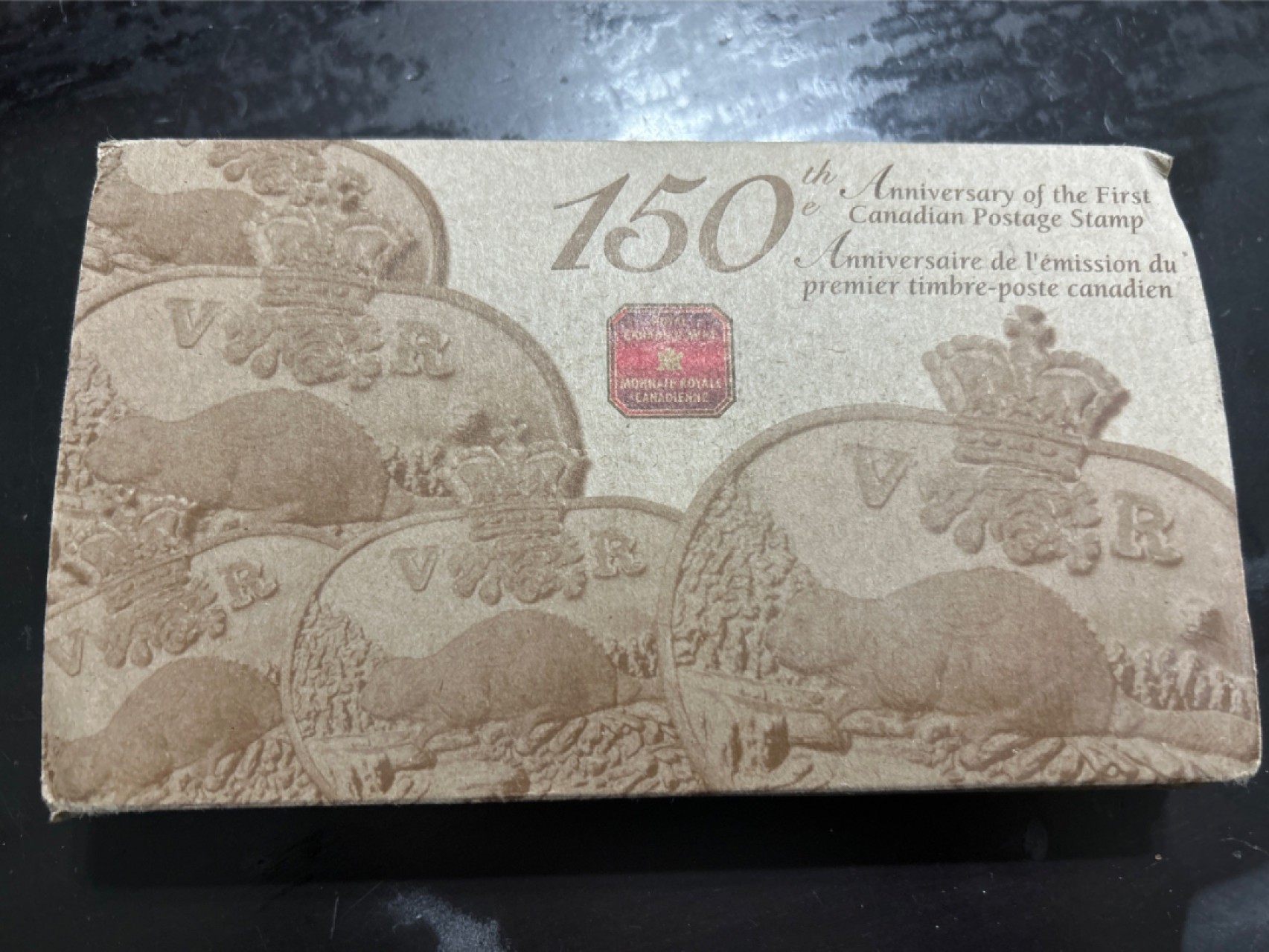 收藏联盟Quantum Auction 第201期拍卖 硬币场 加拿大邮票发行150周年 纪念邮票和镀金银币礼盒装祯