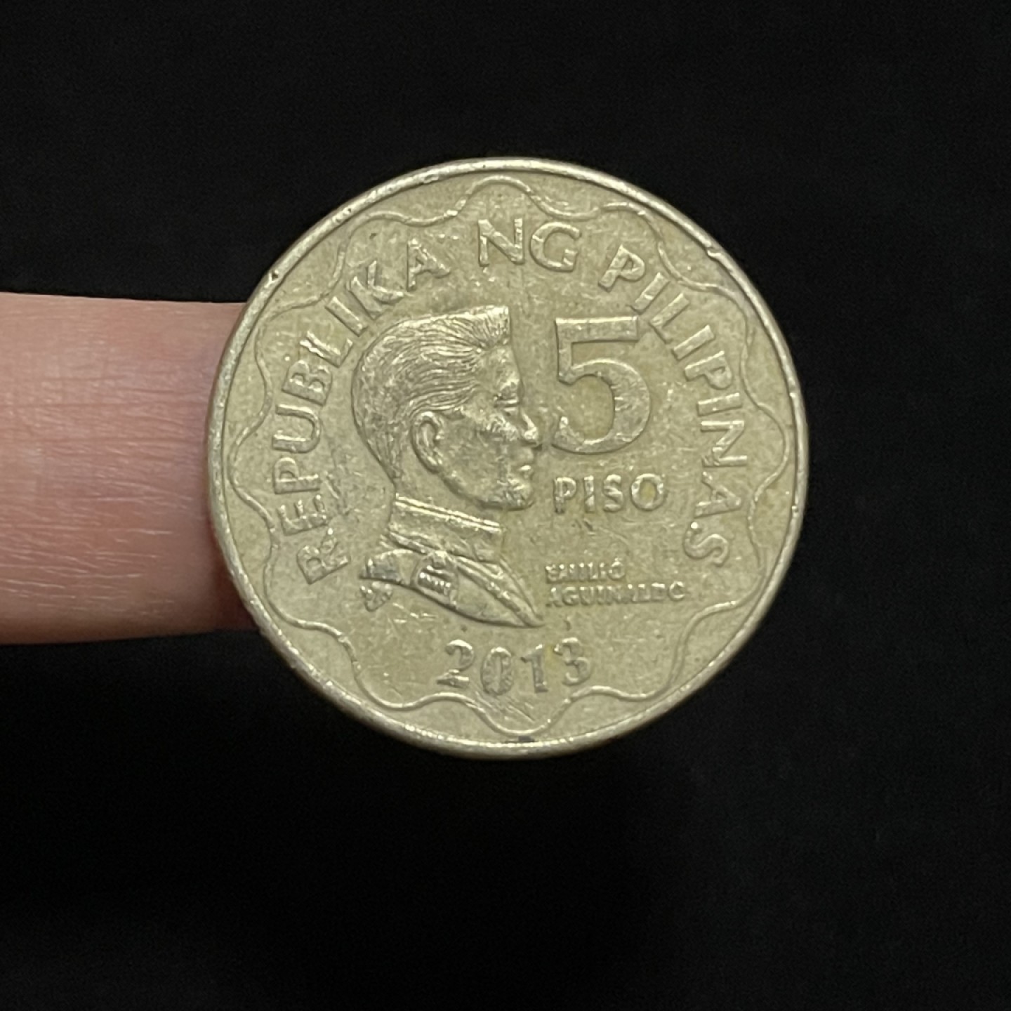 外国硬币0元起拍（6） 菲律宾5比索