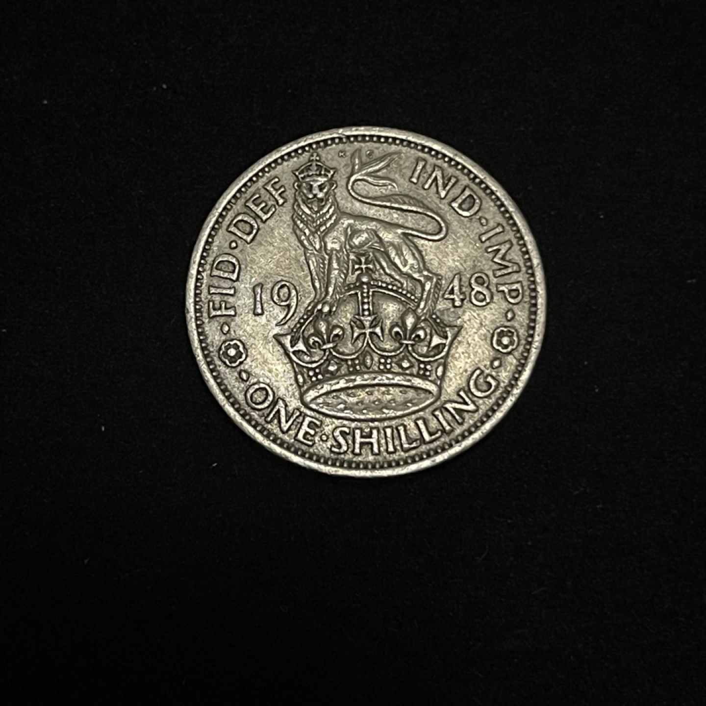外国硬币0元起拍（6） 1948乔治六世1先令