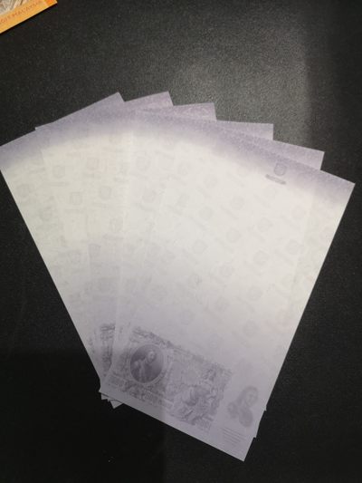 《外钞收藏家》第二百零九期 - 俄罗斯500卢布印样 5张一起 全新UNC