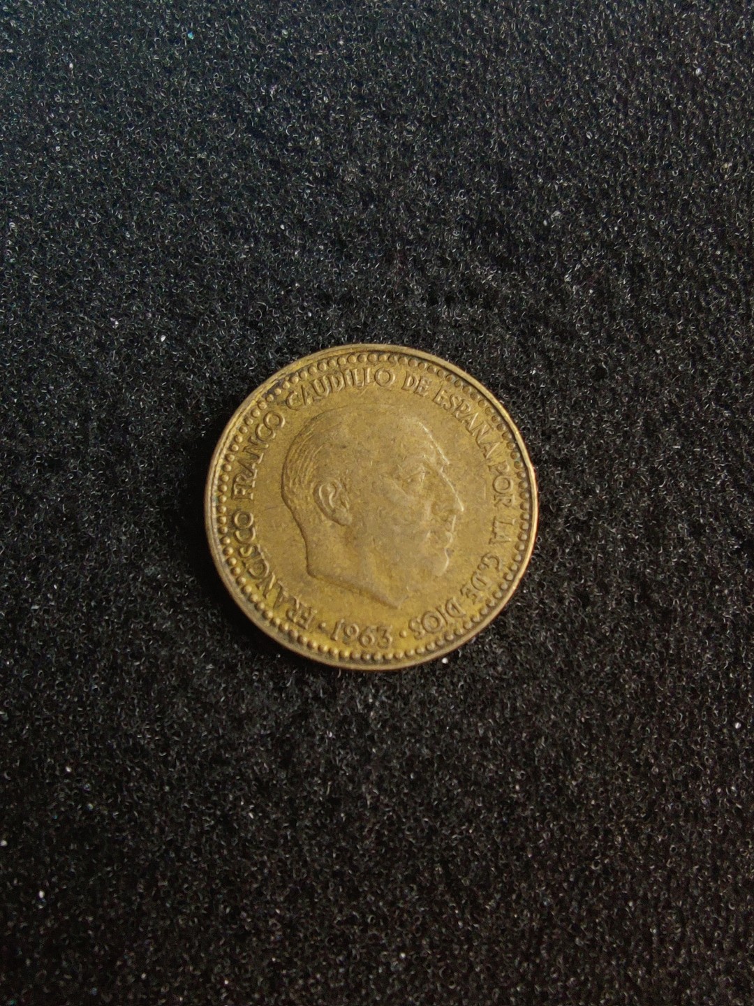 ♥一只鱼（世界钱币第五期） 西班牙5比塞塔