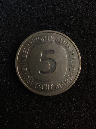 ♥一只鱼（世界钱币第五期） - 德国5马克