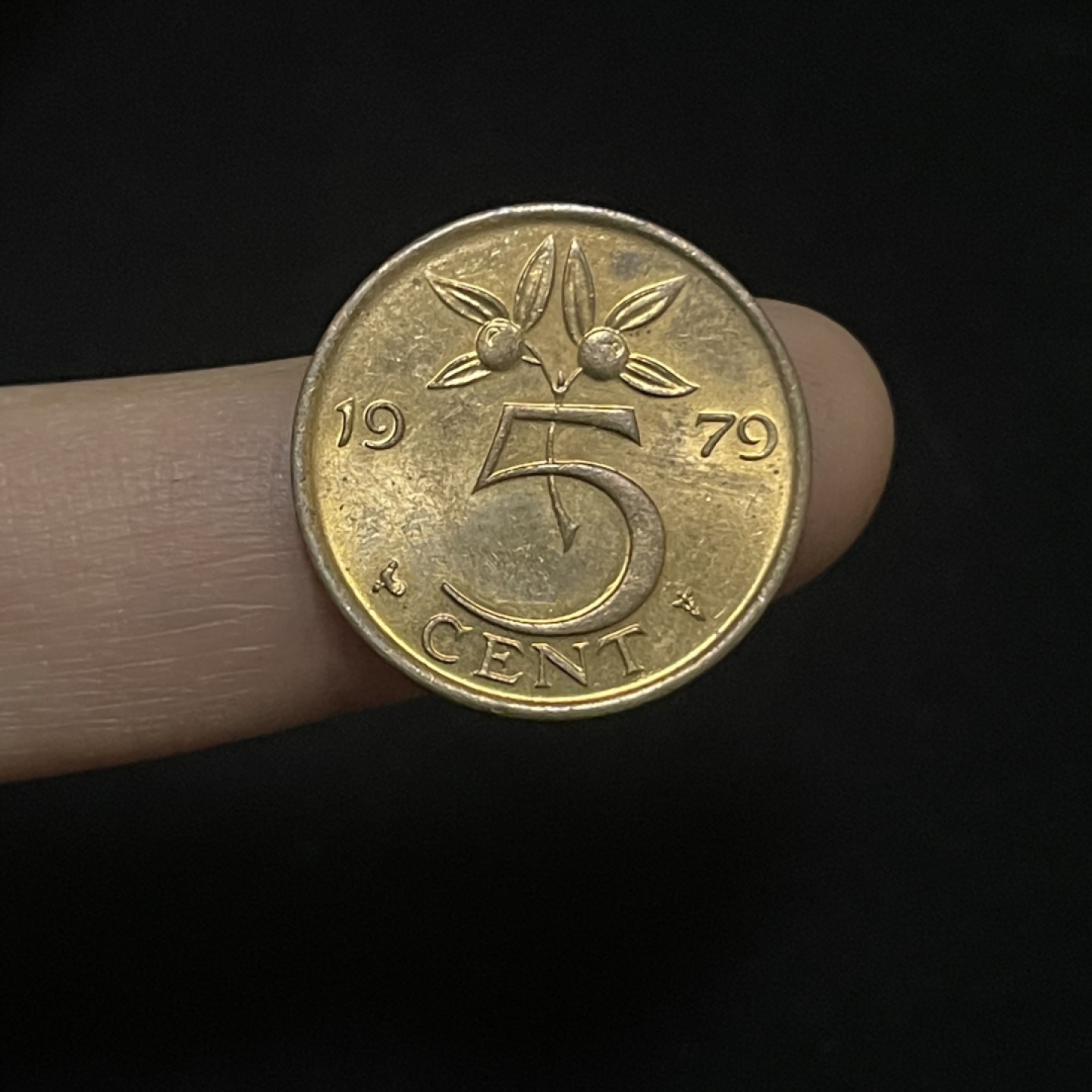 外国硬币0元起拍（7） 荷兰5分硬币 朱莉安娜