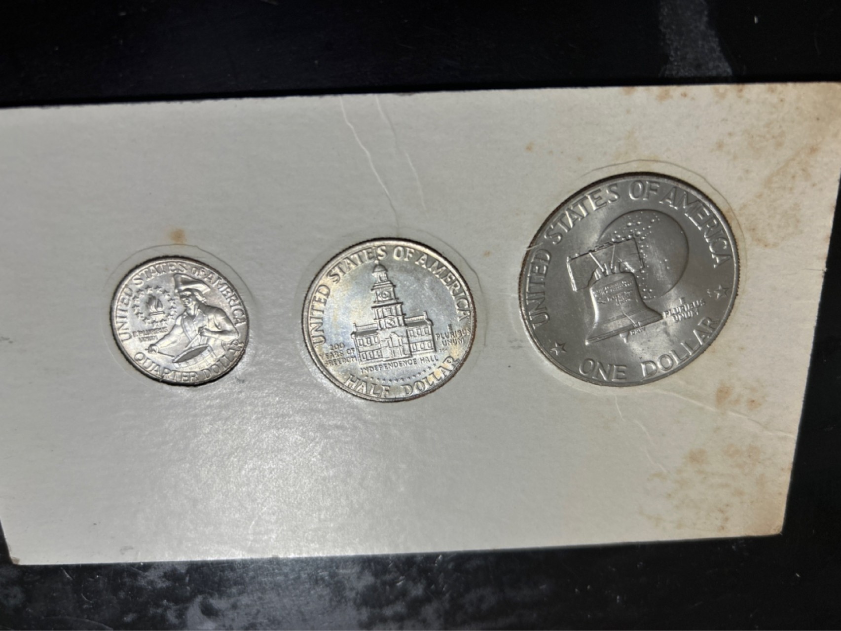 收藏联盟Quantum Auction 第201期拍卖 硬币场 美国建国百年纪念币套装