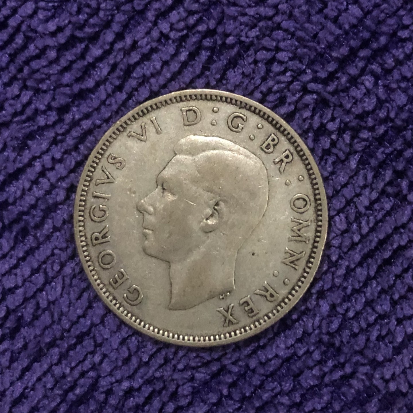 【保诚微拍】第36期  古今中外币章（部分评级）14号晚上七点半自动开拍！！！ 英国 乔治六世 1937年 弗洛林（2先令）银币 （11.2克，0.5银）流通好品！！！