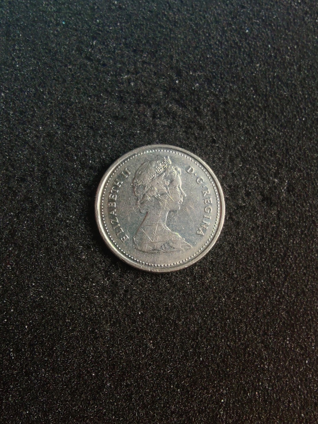 ♥一只鱼（世界钱币第五期） 加拿大25分