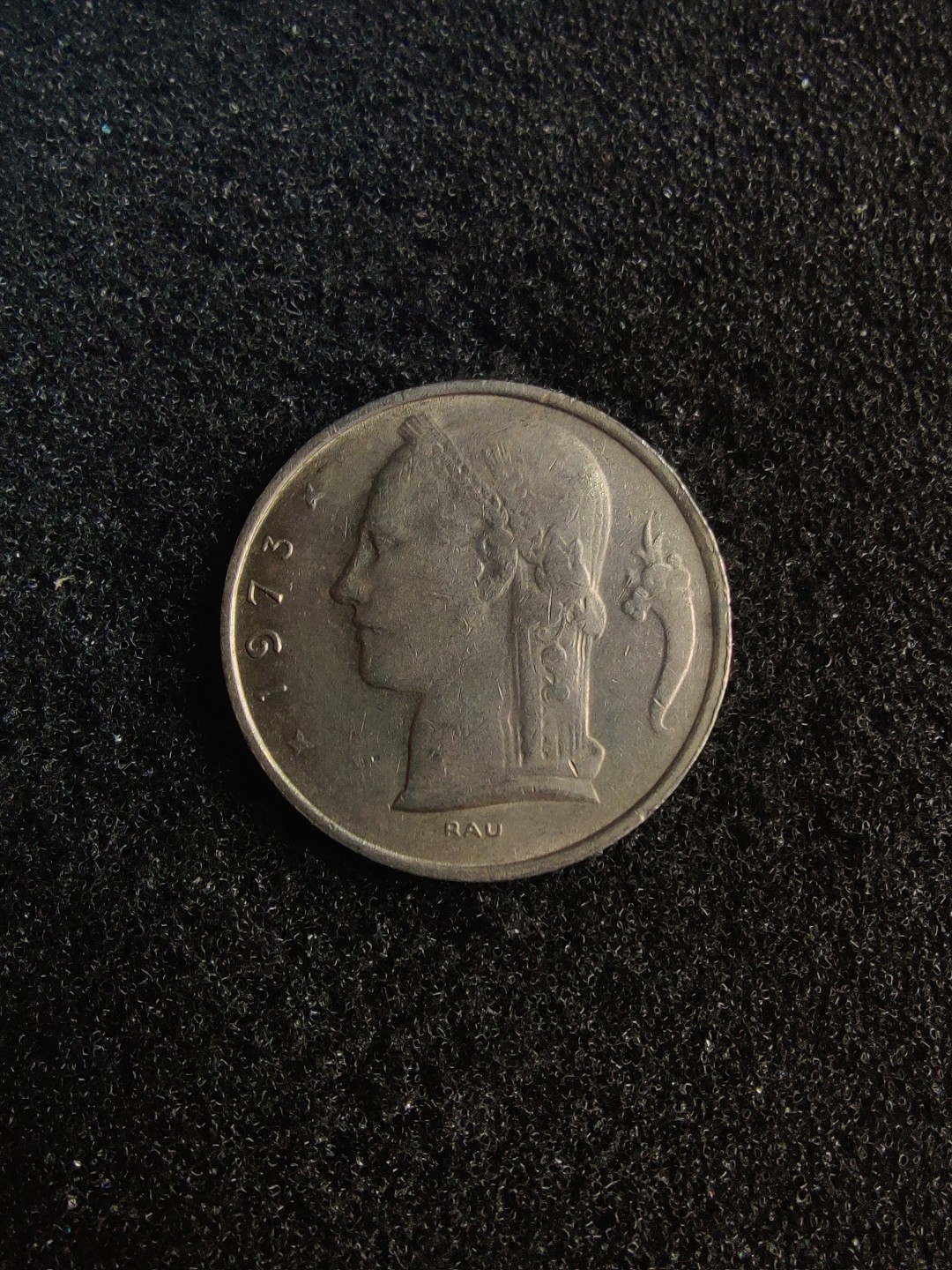 ♥一只鱼（世界钱币第五期） 比利时5法郎