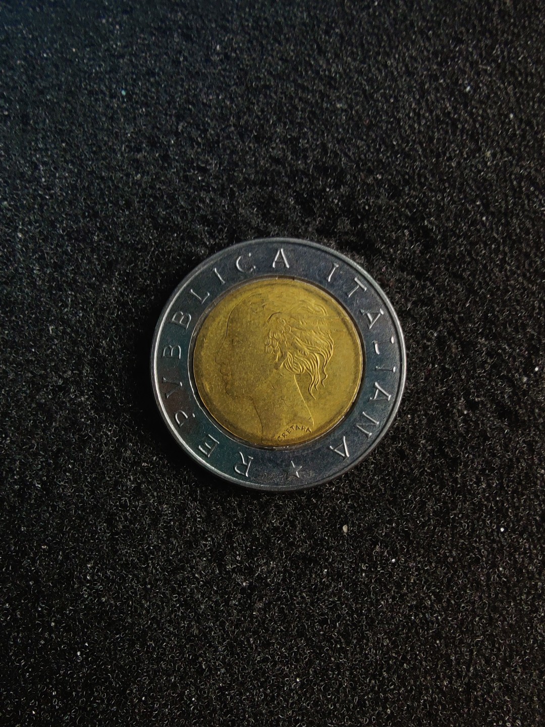 ♥一只鱼（世界钱币第五期） 意大利500里拉