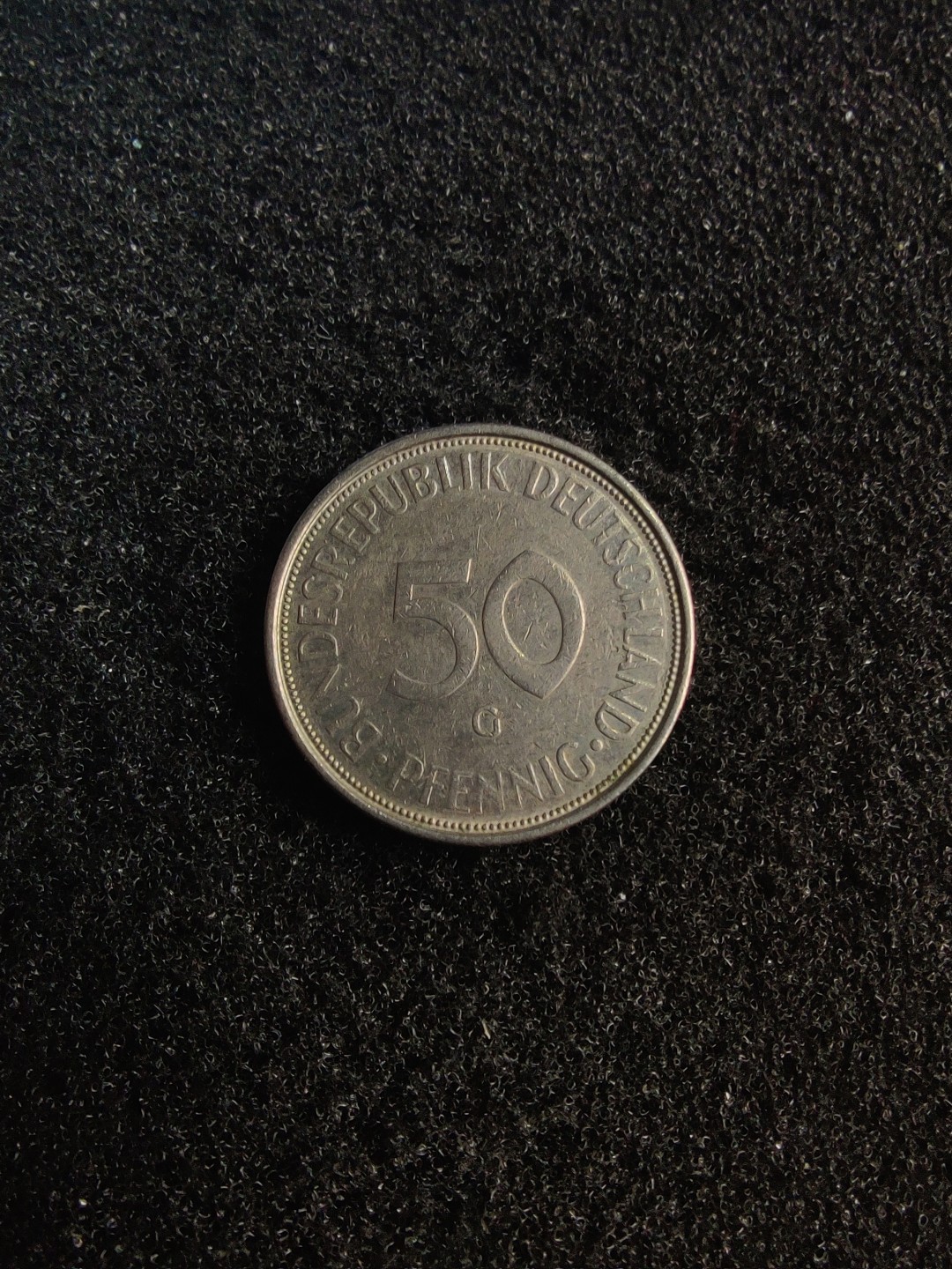 ♥一只鱼（世界钱币第五期） 德国50芬尼