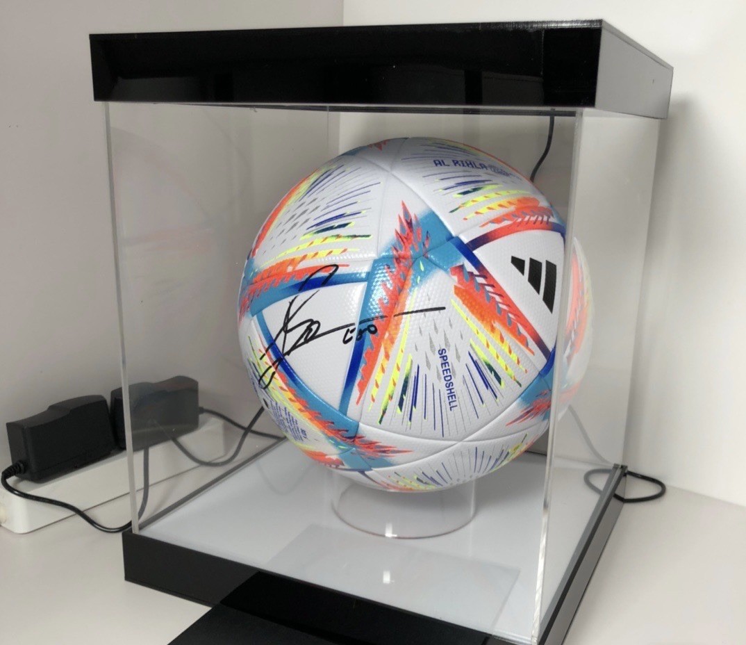 梅西签名2022世界杯足球