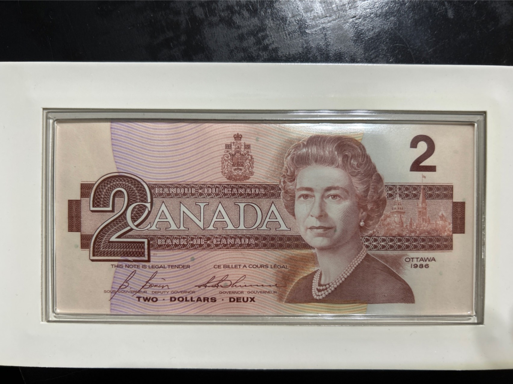 收藏联盟Quantum Auction 第201期拍卖 硬币场 1996年加拿大 2元硬币和纸币套装