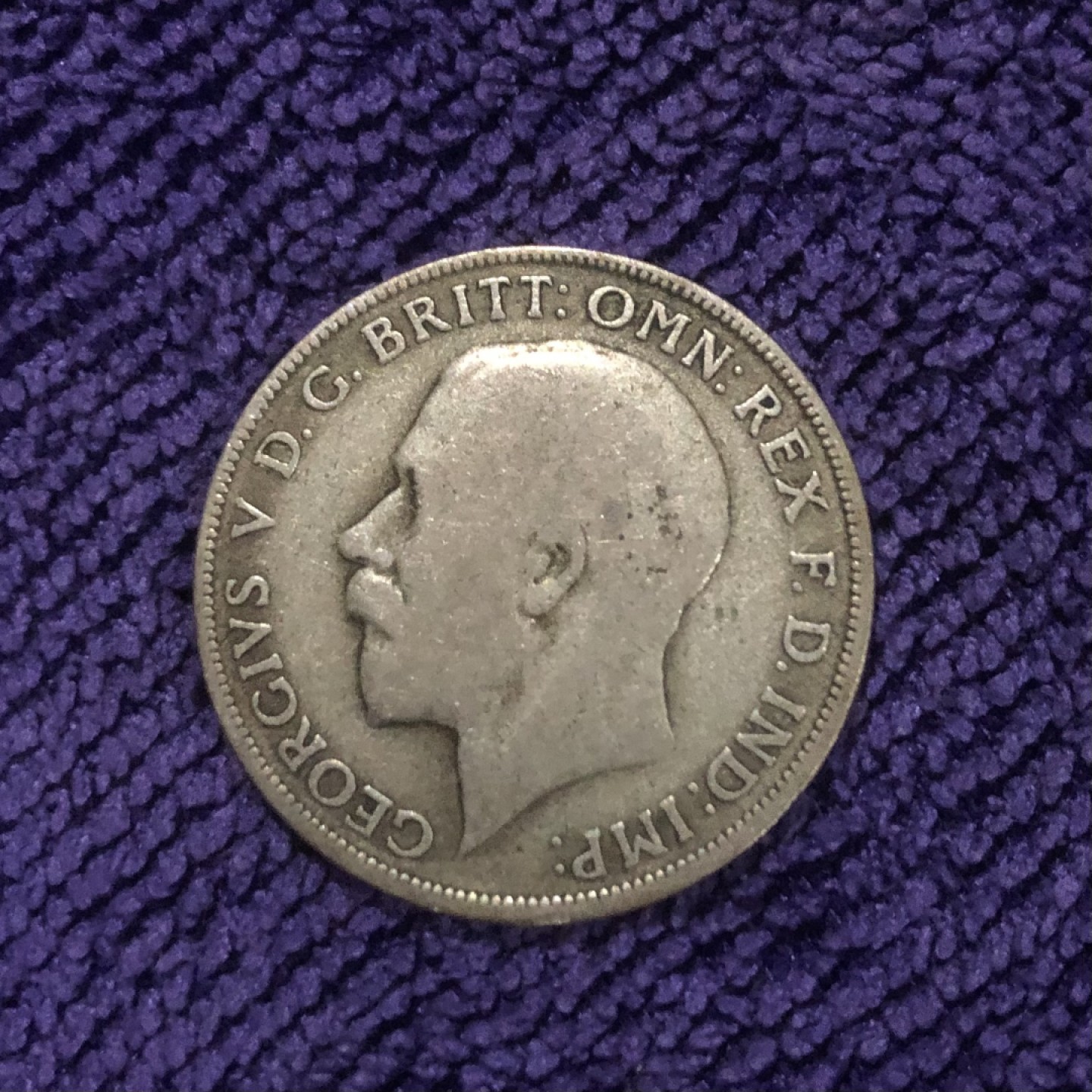 【保诚微拍】第36期  古今中外币章（部分评级）14号晚上七点半自动开拍！！！ 英国 乔治五世 1921年 弗洛林（2先令）银币 （11.2克，0.5银）流通好品！！！