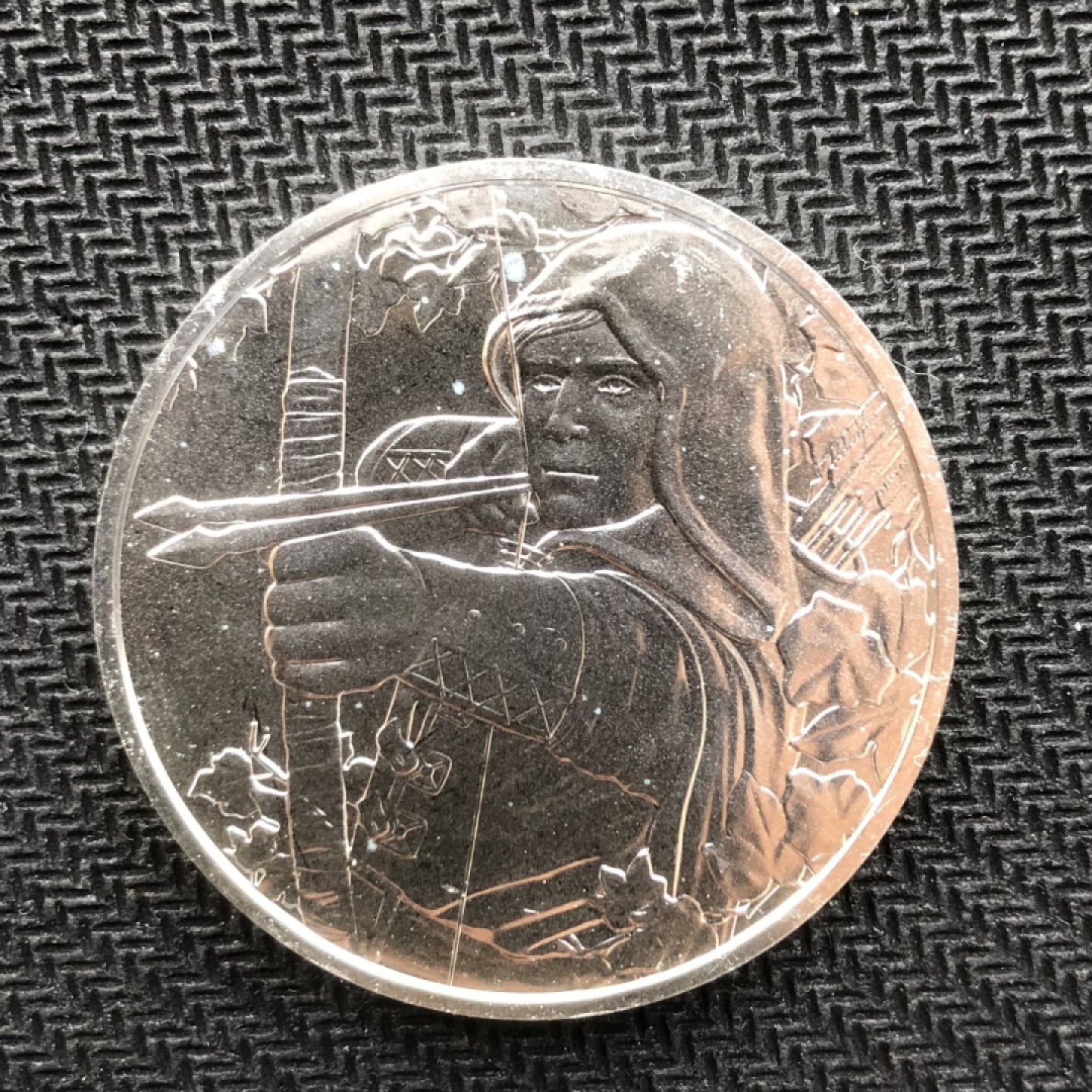 【保诚微拍】第36期  古今中外币章（部分评级）14号晚上七点半自动开拍！！！ 【投资银币】奥地利 2019年 罗宾逊 投资银币（1盎司31.1克，99.9%银）