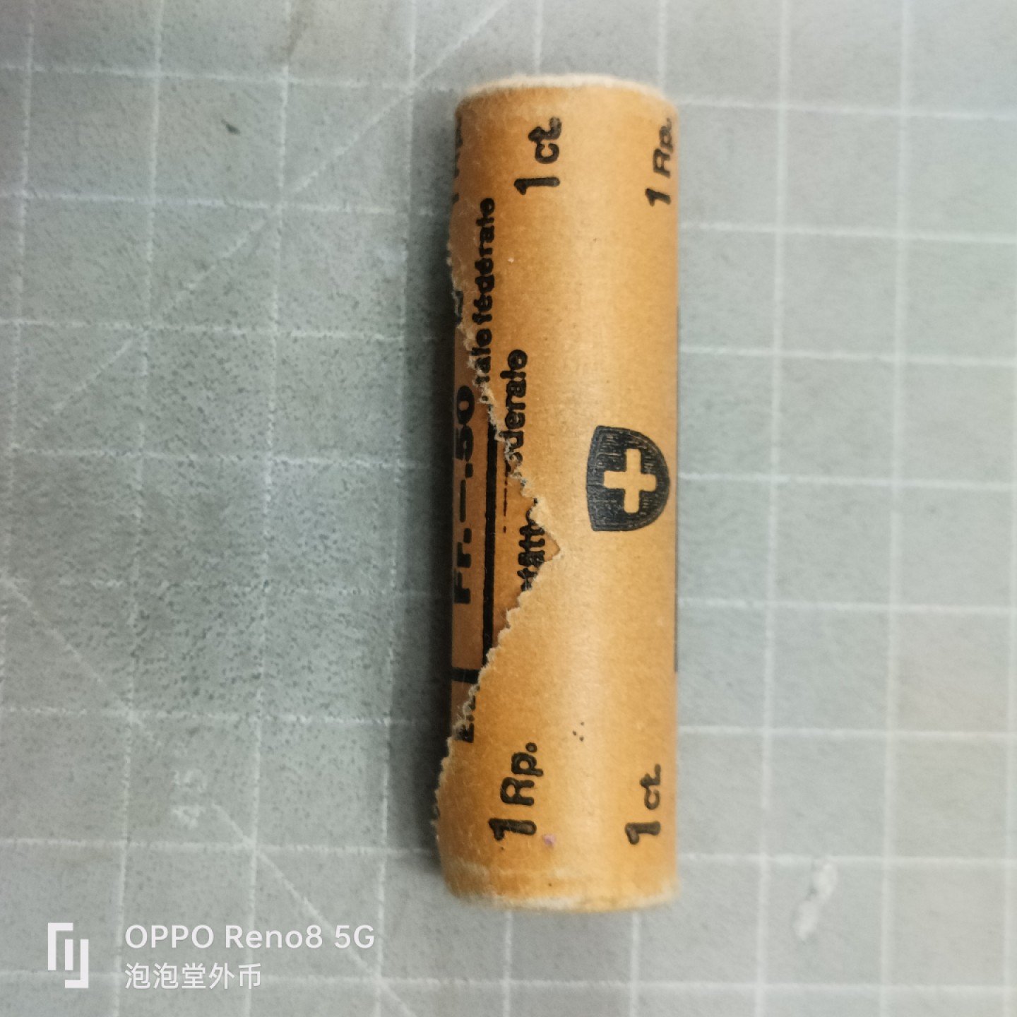 泡泡堂微拍第三幕，零佣金，零押金，满二十元包邮 瑞士1977年原卷50枚一分