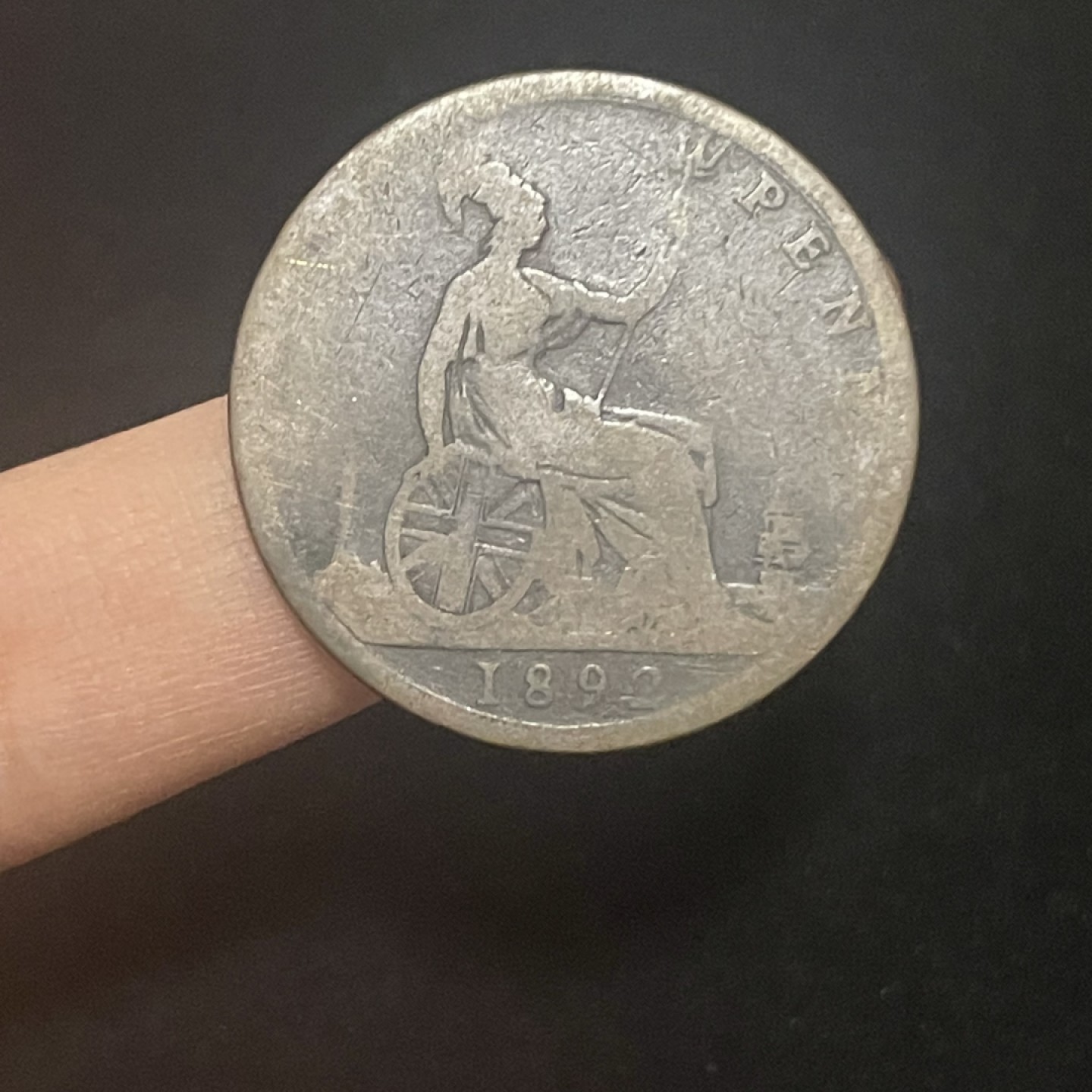 外国硬币0元起拍（5） 1892维多利亚1便士
