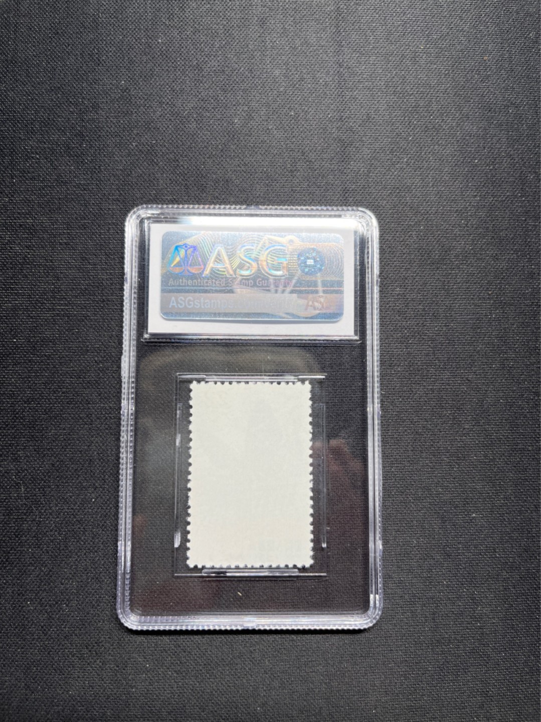 洪涛臻品 精选邮票限时拍卖第五十五期 特56蝴蝶新 20-18ASG90分OP★六珍精品★版撕绝中绝送评，105最严格时期出分★老纪特90高分★一手货源，壳子完好无划痕，藏家首选★目前ASG评级处于初级阶段，市场前景巨大，注意趁早下手囤精品货，未来一定有意想不到的收获★