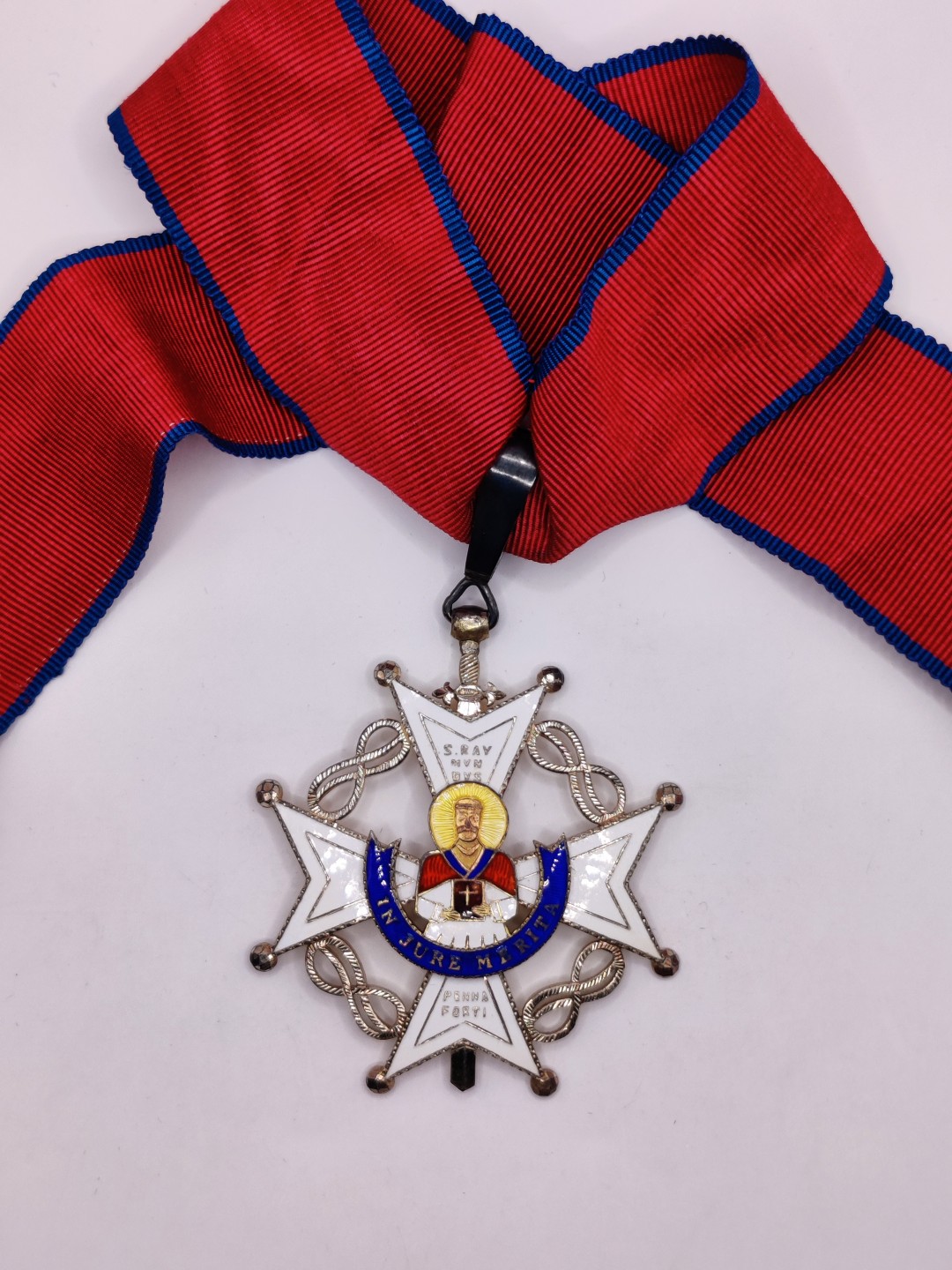 全场0元起拍 第六期 咸鱼国勋章制服拍卖专场 10月19日（周三）下午6：00开始 西班牙指挥官级圣雷蒙德勋章 银质授予司法人员