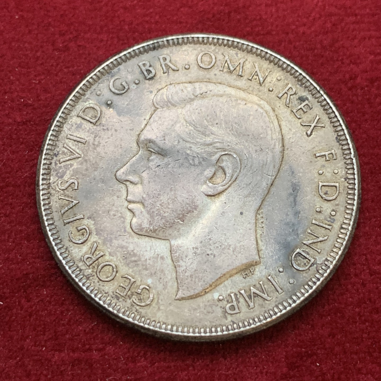 《竞宝斋》第106场-周日，周一 2场连拍（全场包邮） 澳大利亚1937年1克朗大银币，澳大利亚唯一版本大克朗，只发行了两个年份