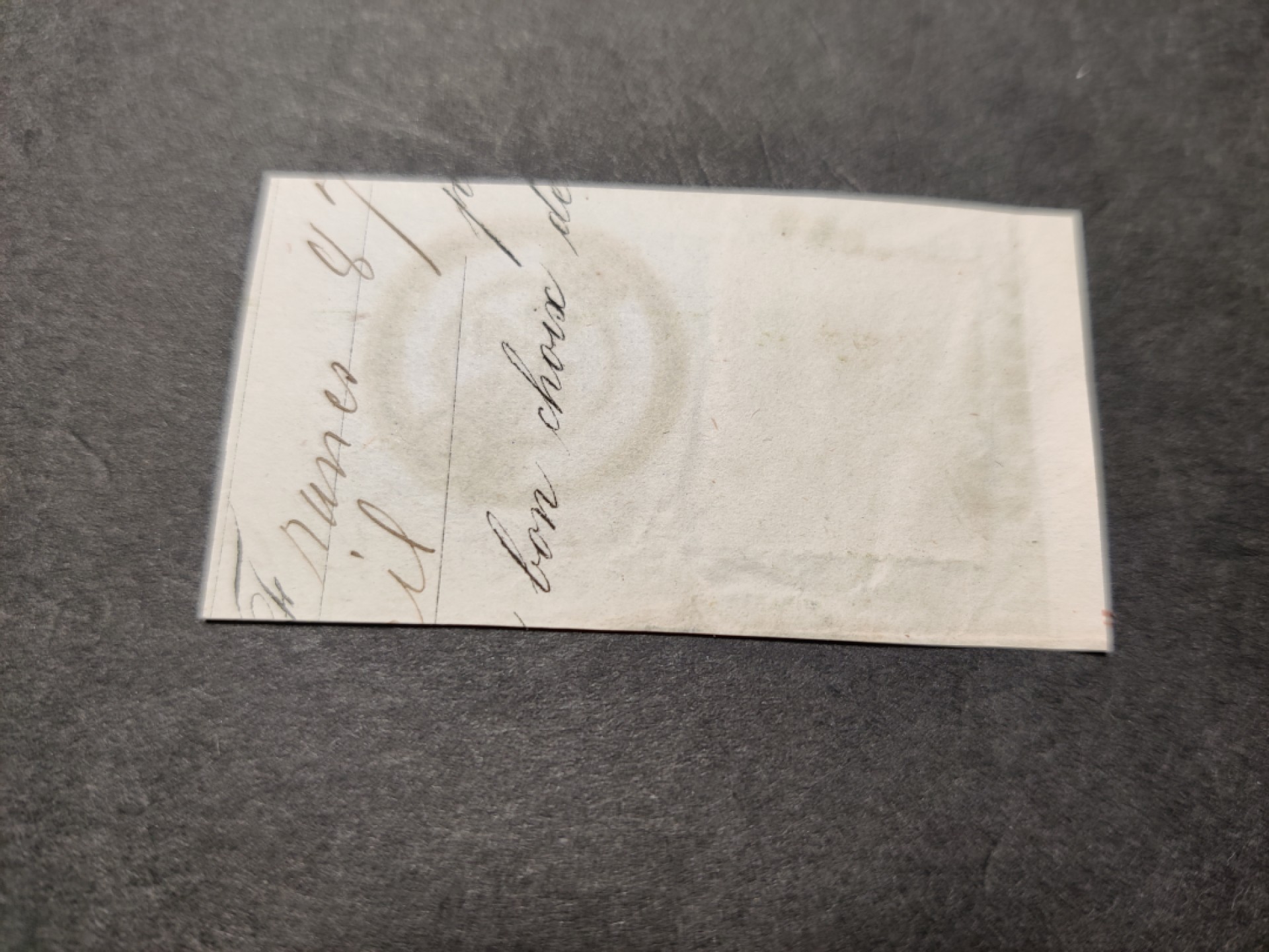 洪涛臻品 精选邮票限时拍卖第五十五期 1862年法国拿破仑三世20分邮票(2008年新票定价190美元)实寄封剪片,1865年1月19日寄于波城(Pau)。少见的极早古典邮品！多年收藏，每件都是唯一, 本期一次性上完, 唯一机会！清代大龙邮票上任意1枚盖1878年的邮戳早在一二十年前全世界都能卖一两万美元,这枚比1878年的大龙邮戳还要早10多年！终生保真！
