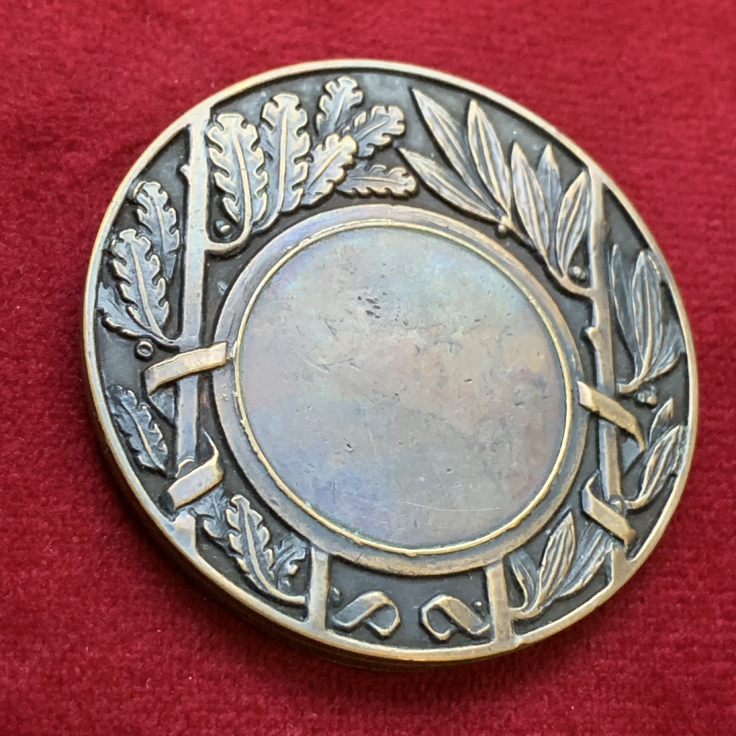 《竞宝斋》第106场-周日，周一 2场连拍（全场包邮） 法国 铜章 大规格 57.6克 49.7直径 细节见图