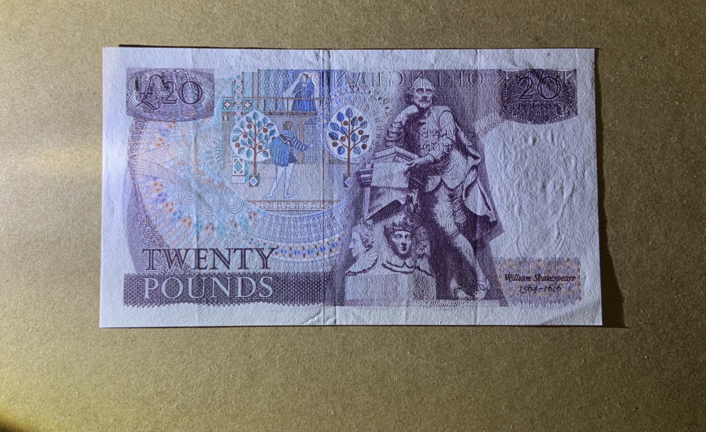 收藏联盟Quantum Auction 第199期拍卖  英国20镑 非全新 品相如图