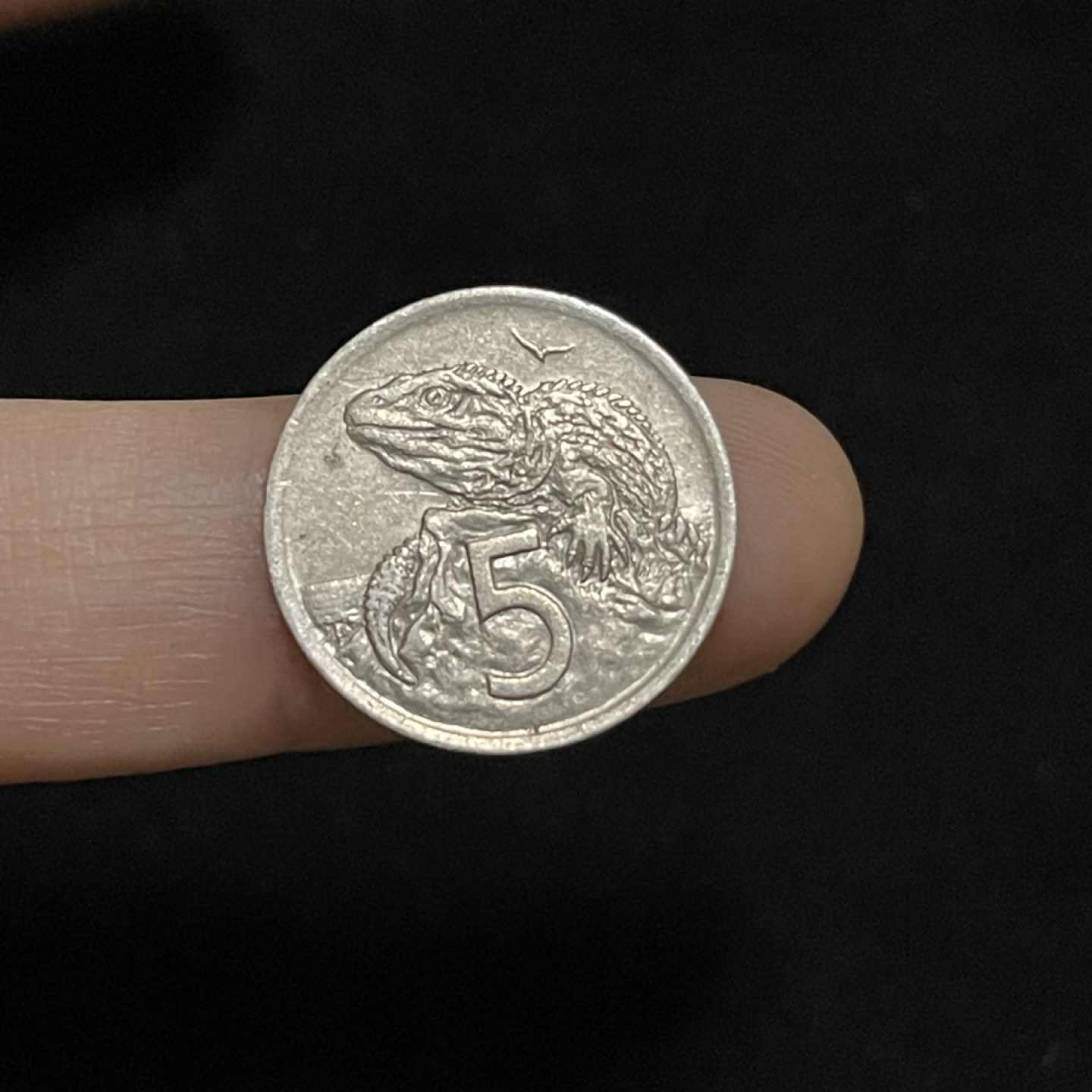 外国硬币0元起拍（8） 新西兰硬币5分 伊丽莎白二世