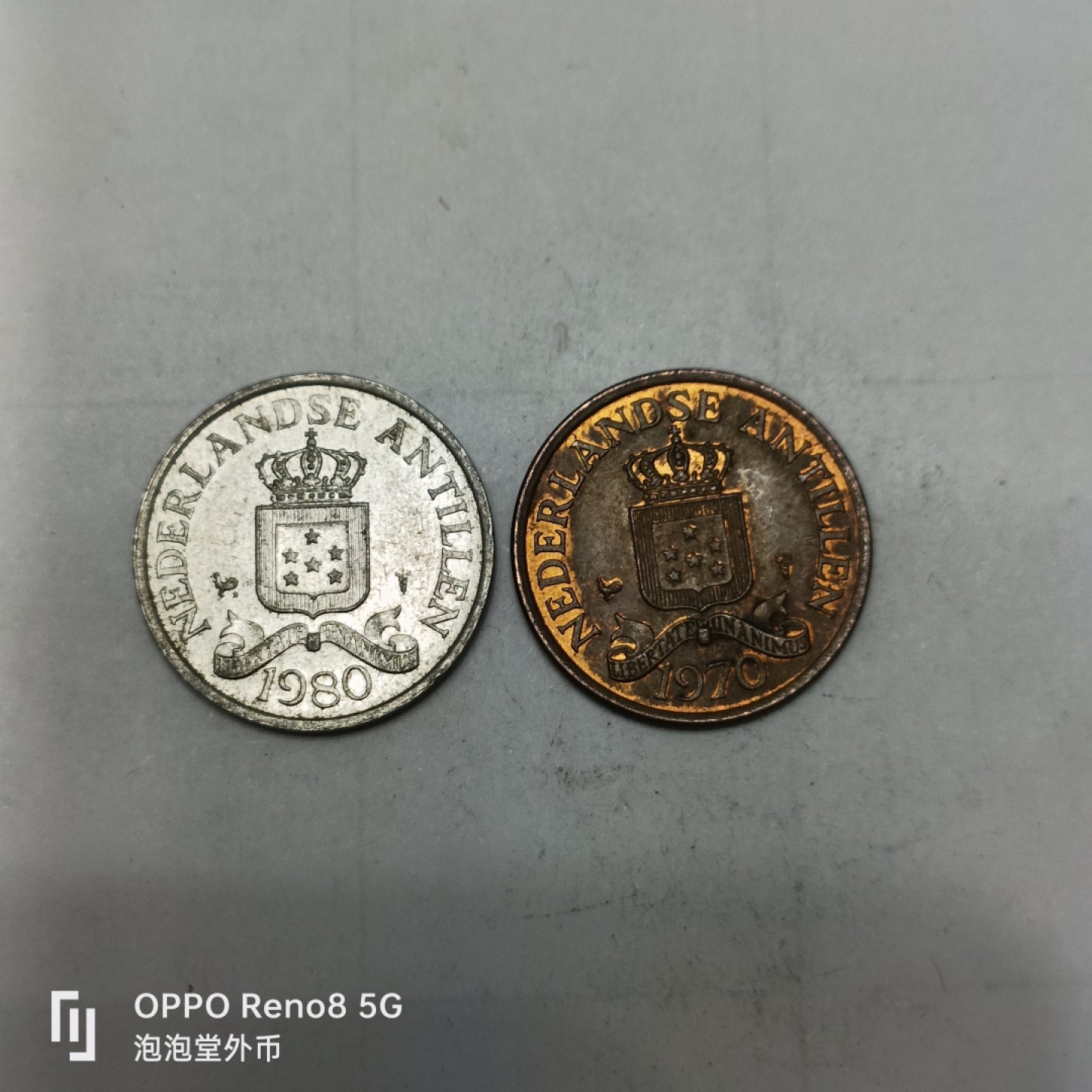 泡泡堂微拍第四幕，零佣金，零押金，满二十元包邮 荷属安的列斯二又1/2分一对