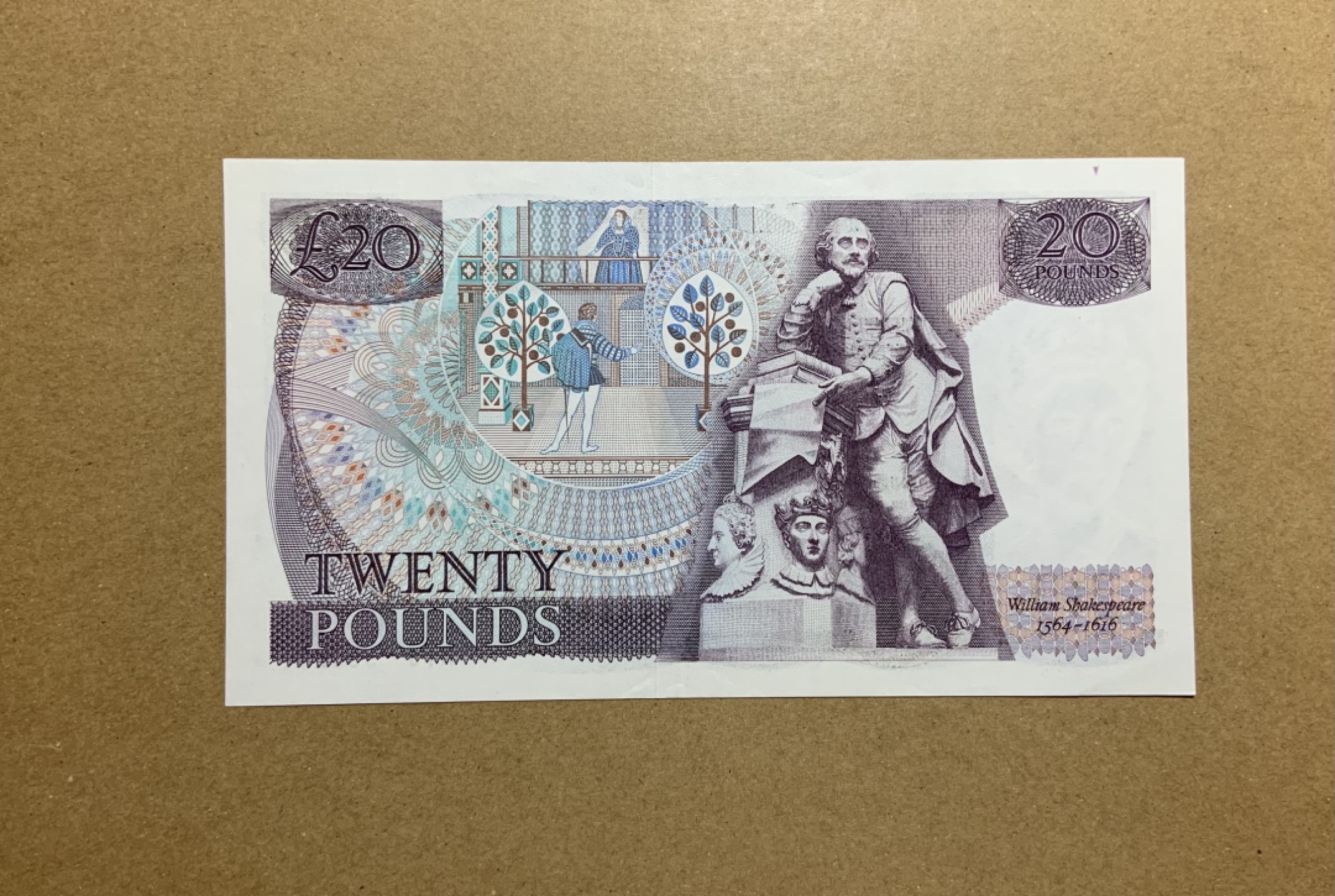 收藏联盟Quantum Auction 第199期拍卖  英国20镑 非全新 品相如图